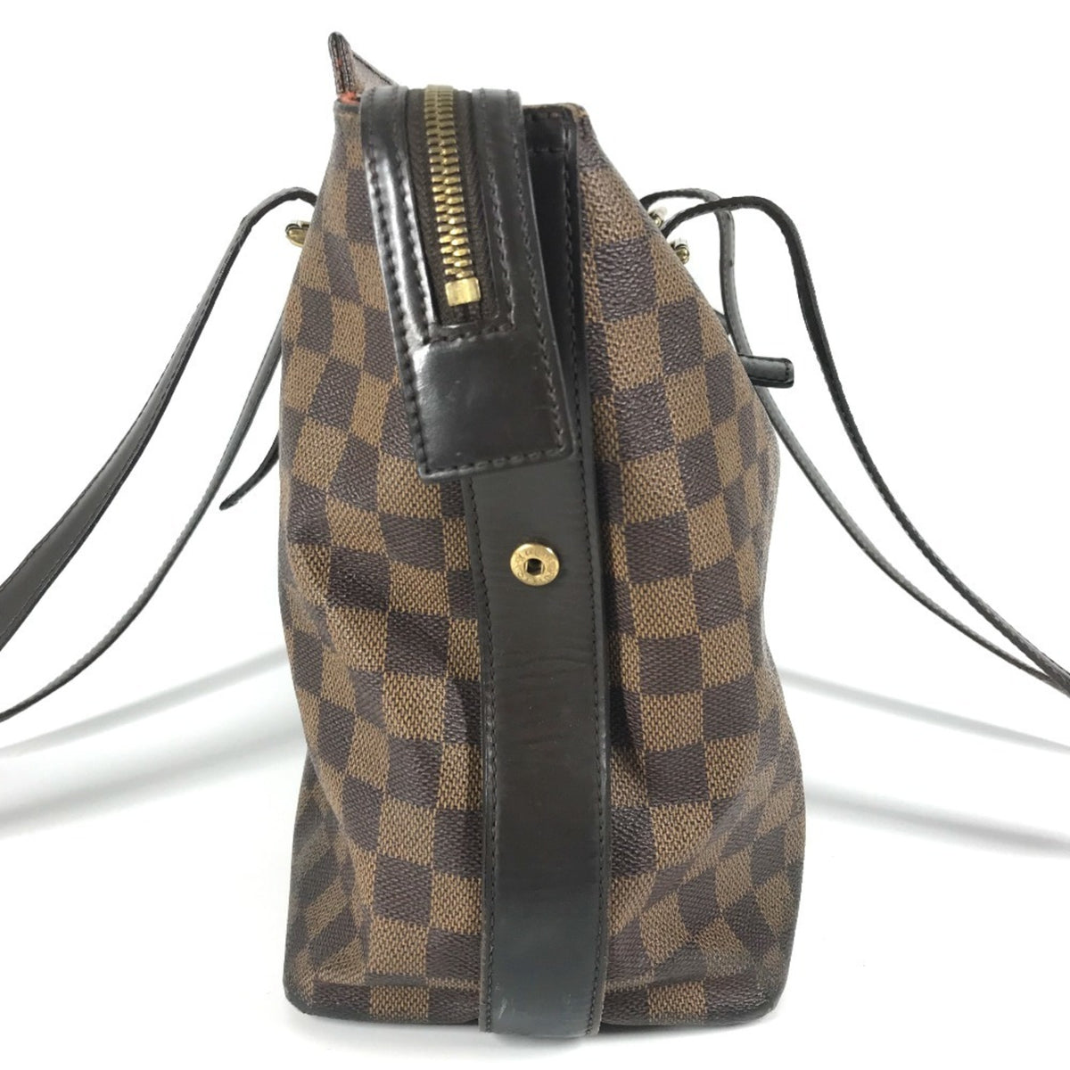 Louis Vuitton Brown Damier Canvas Shoulder Bag Tote Bag (Pre-Owned)