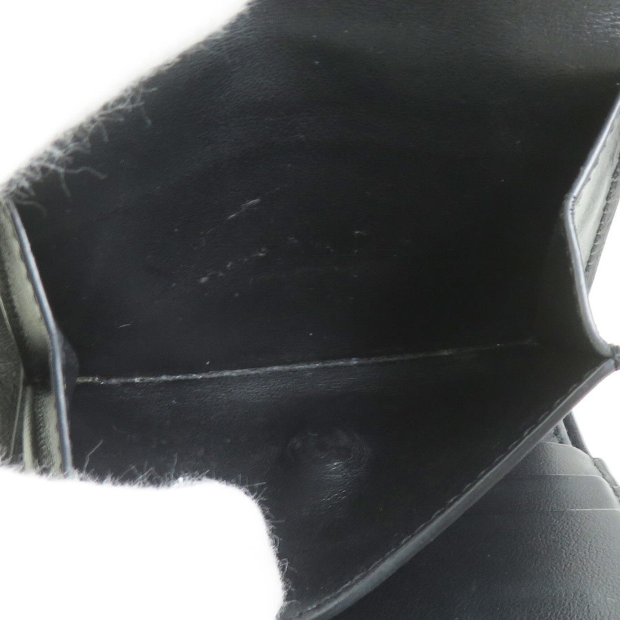 Celine Black Leather Wallet (Tri-Fold) (Pre-Owned)