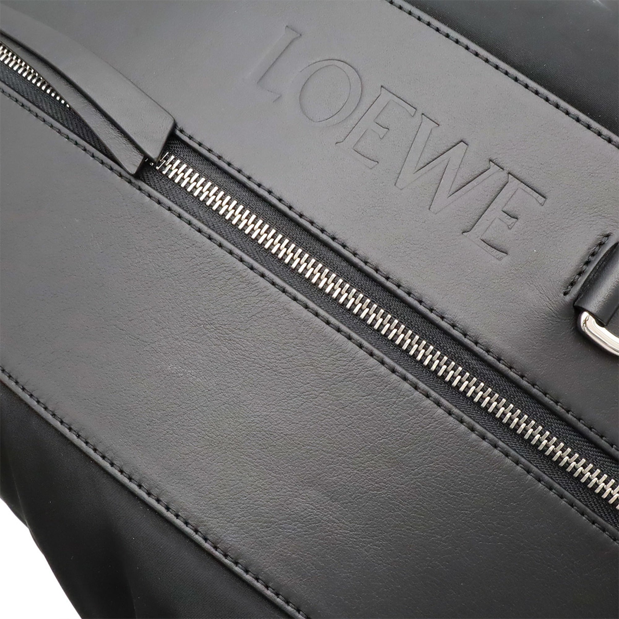 Loewe Black Nylon Backpack Shoulder Bag (Pre-Owned)