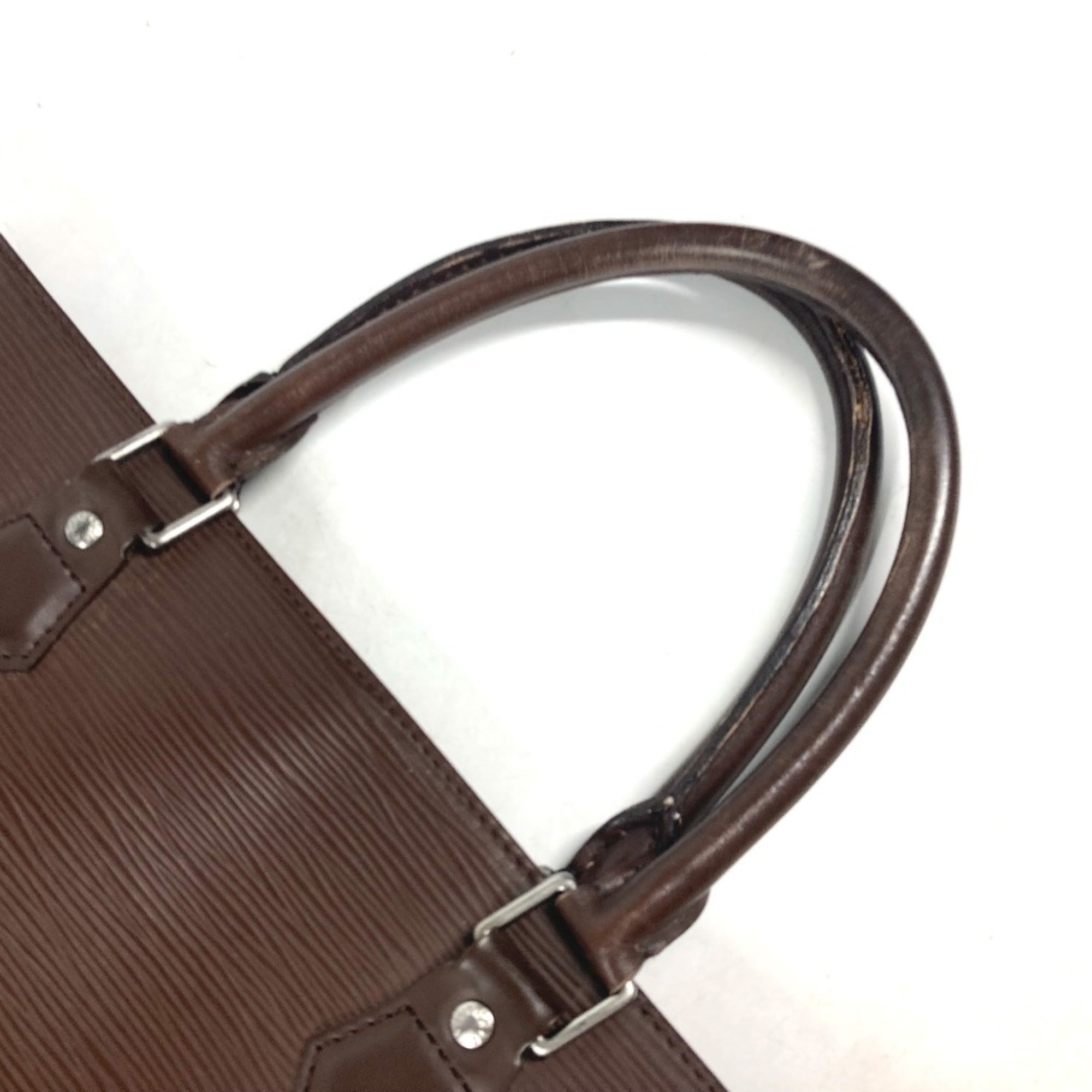 Louis Vuitton Brown Epi Leather Handbag (Pre-Owned)