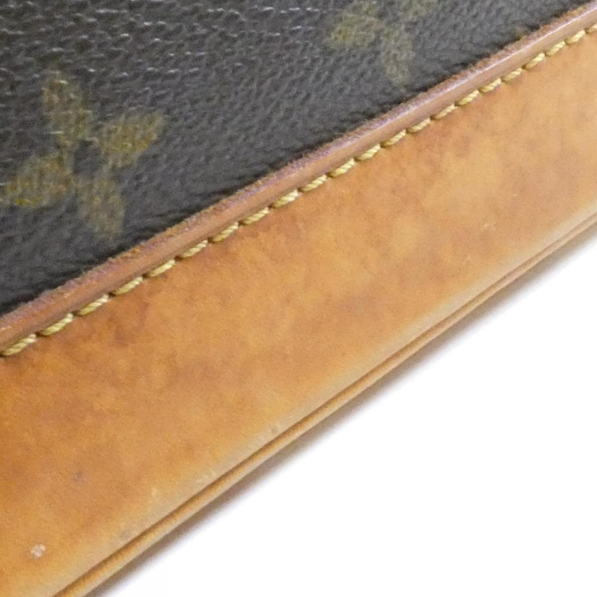 Louis Vuitton Brown Coated Canvas Handbag (Pre-Owned)
