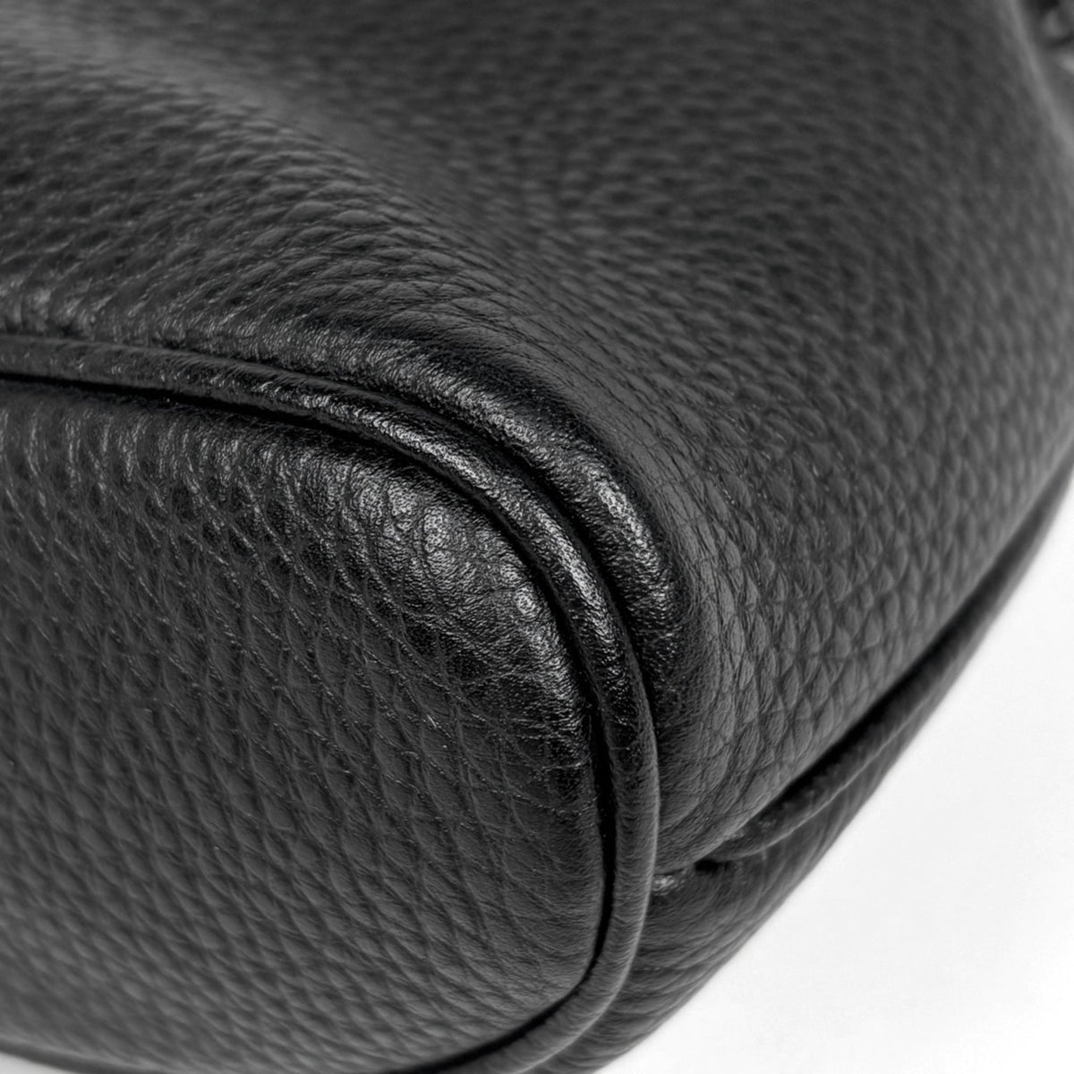 Coach Black Leather Backpack (Pre-Owned)