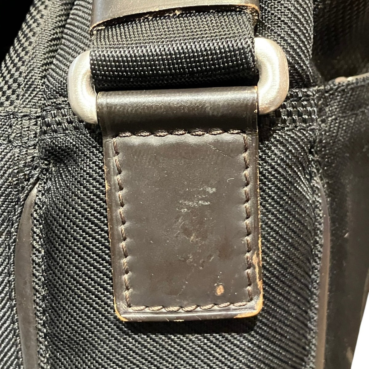 Louis Vuitton Black Damier Geant Shoulder Bag (Pre-Owned)