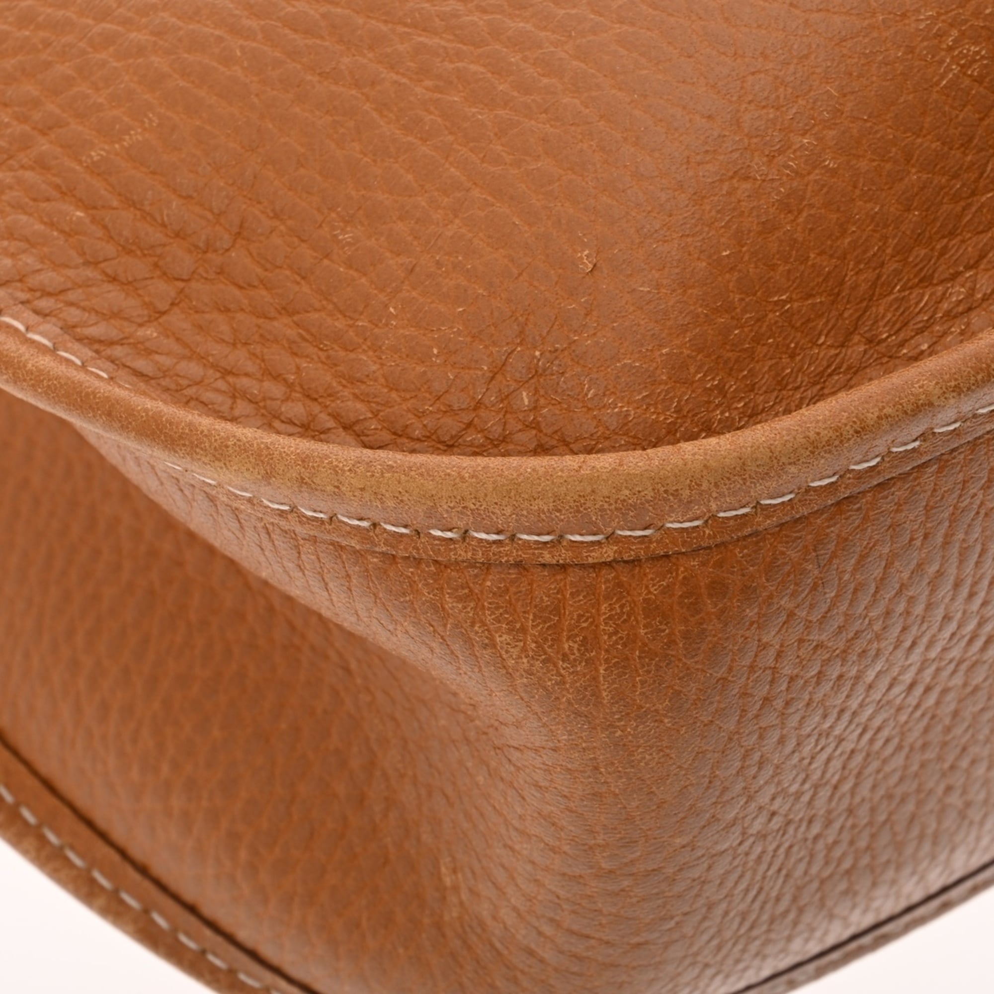 Hermes Evelyne Natural Ardennes Leather Shoulder Bag (Pre-Owned)