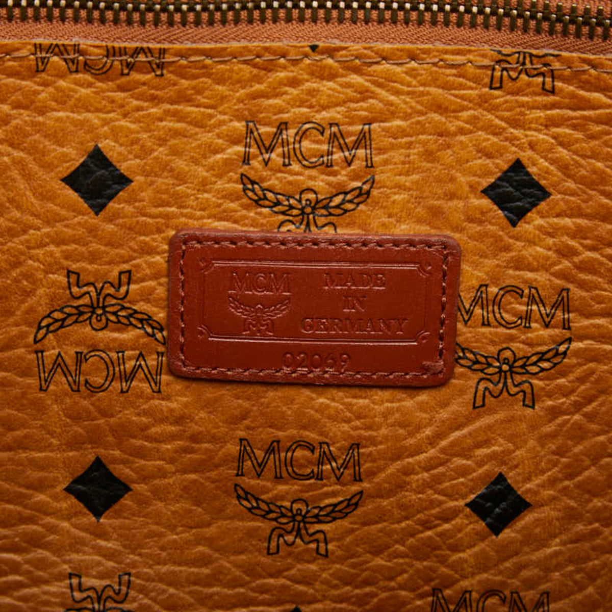 Mcm Brown Pvc Shoulder Bag Tote Bag (Pre-Owned)