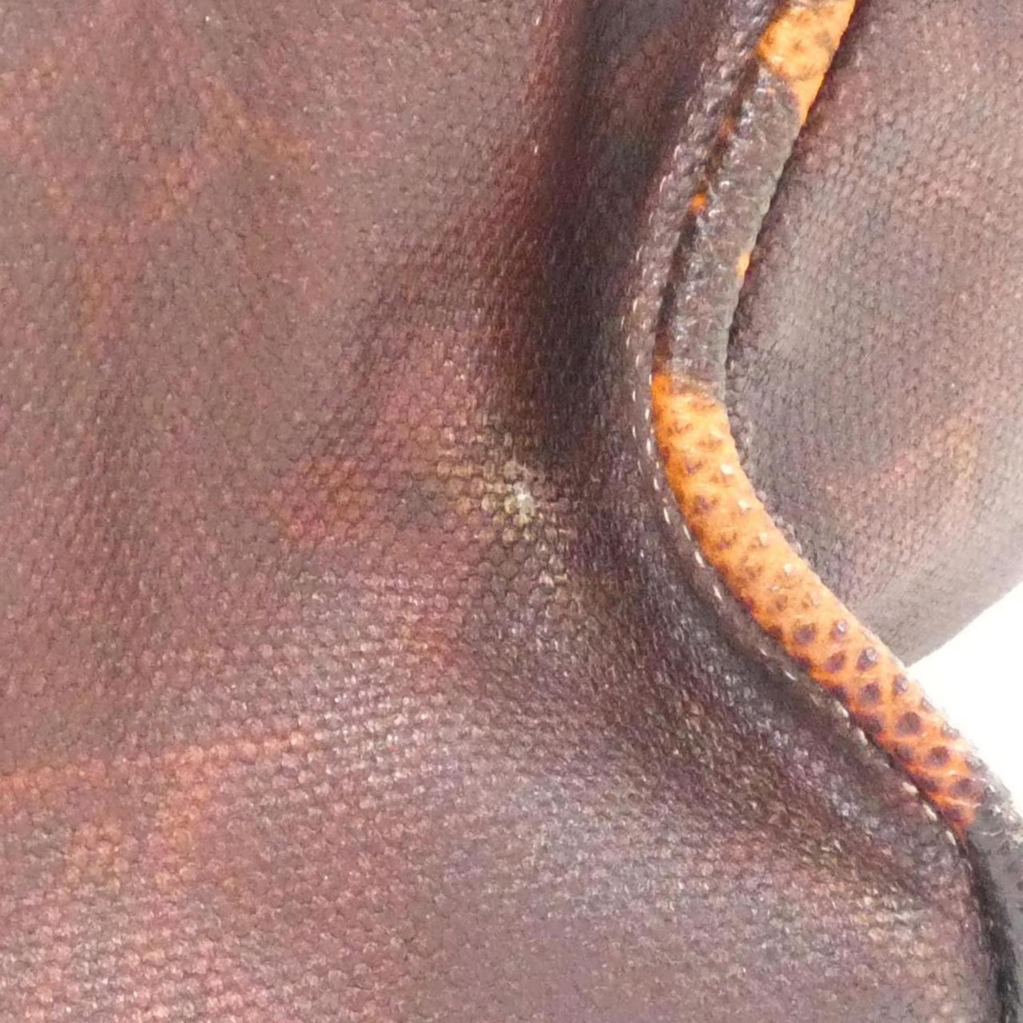 Louis Vuitton Rouge Coated Canvas Handbag (Pre-Owned)
