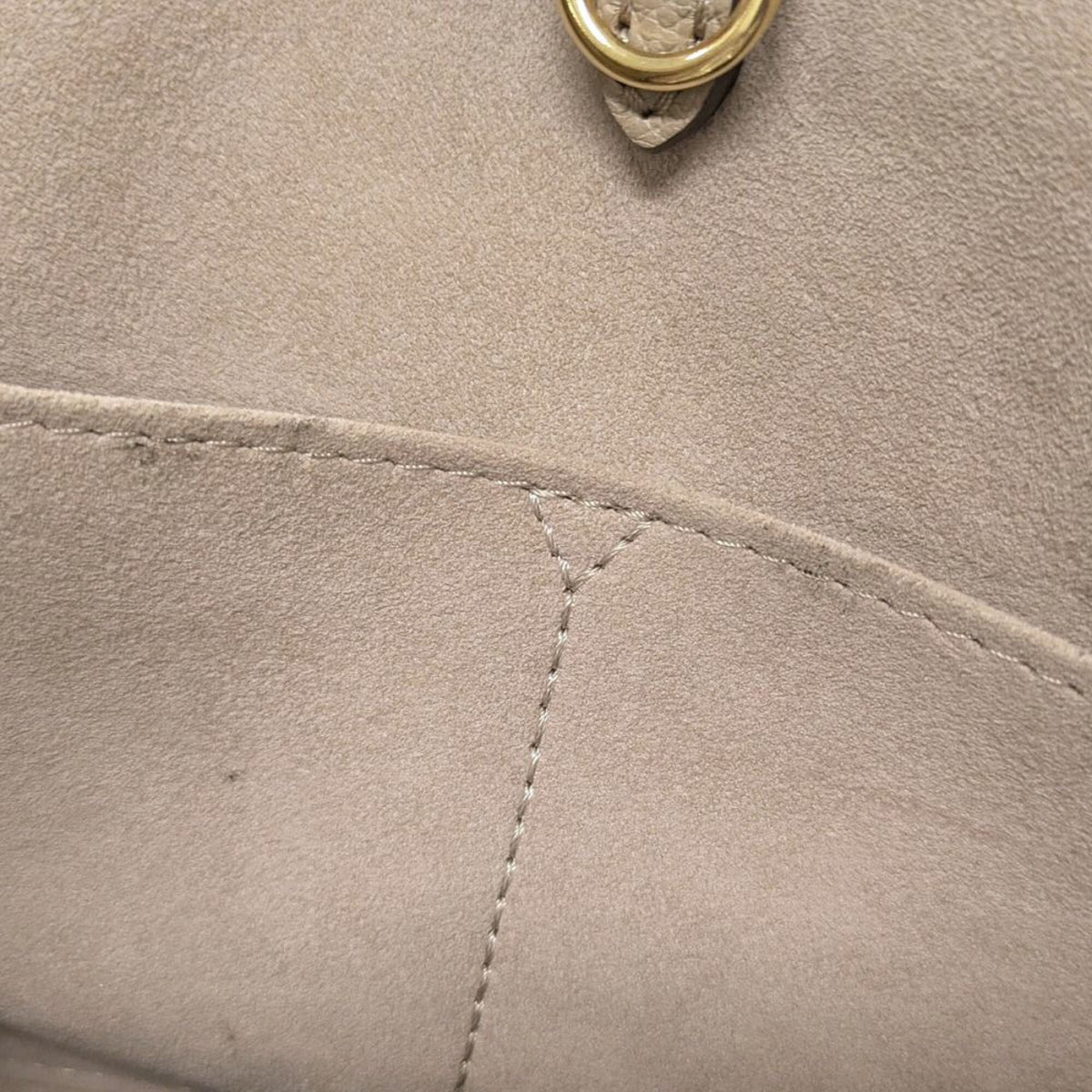 Louis Vuitton Tourterelle Monogram Empreinte Handbag (Pre-Owned)