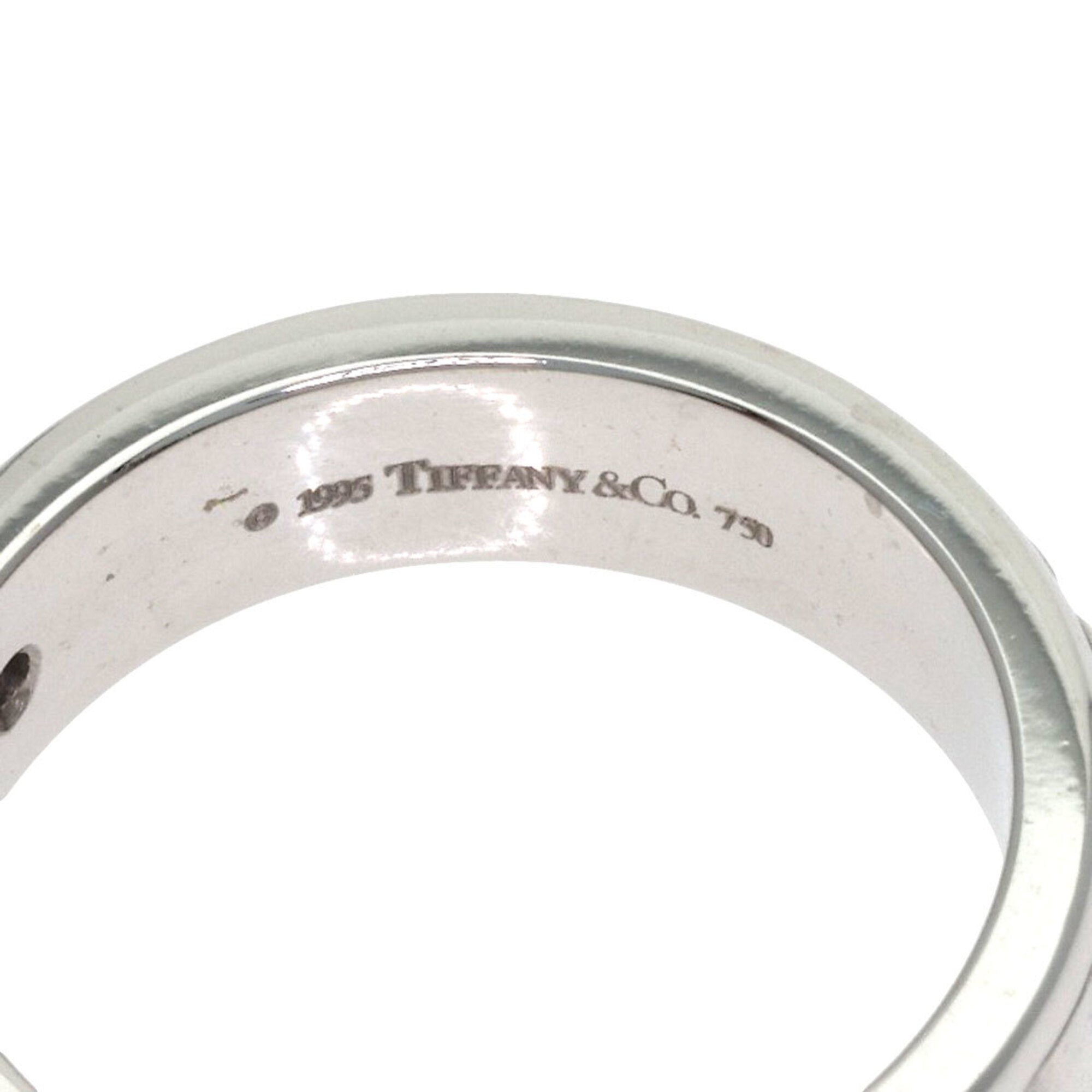 Tiffany White Gold (18K) Band Ring (Pre-Owned)