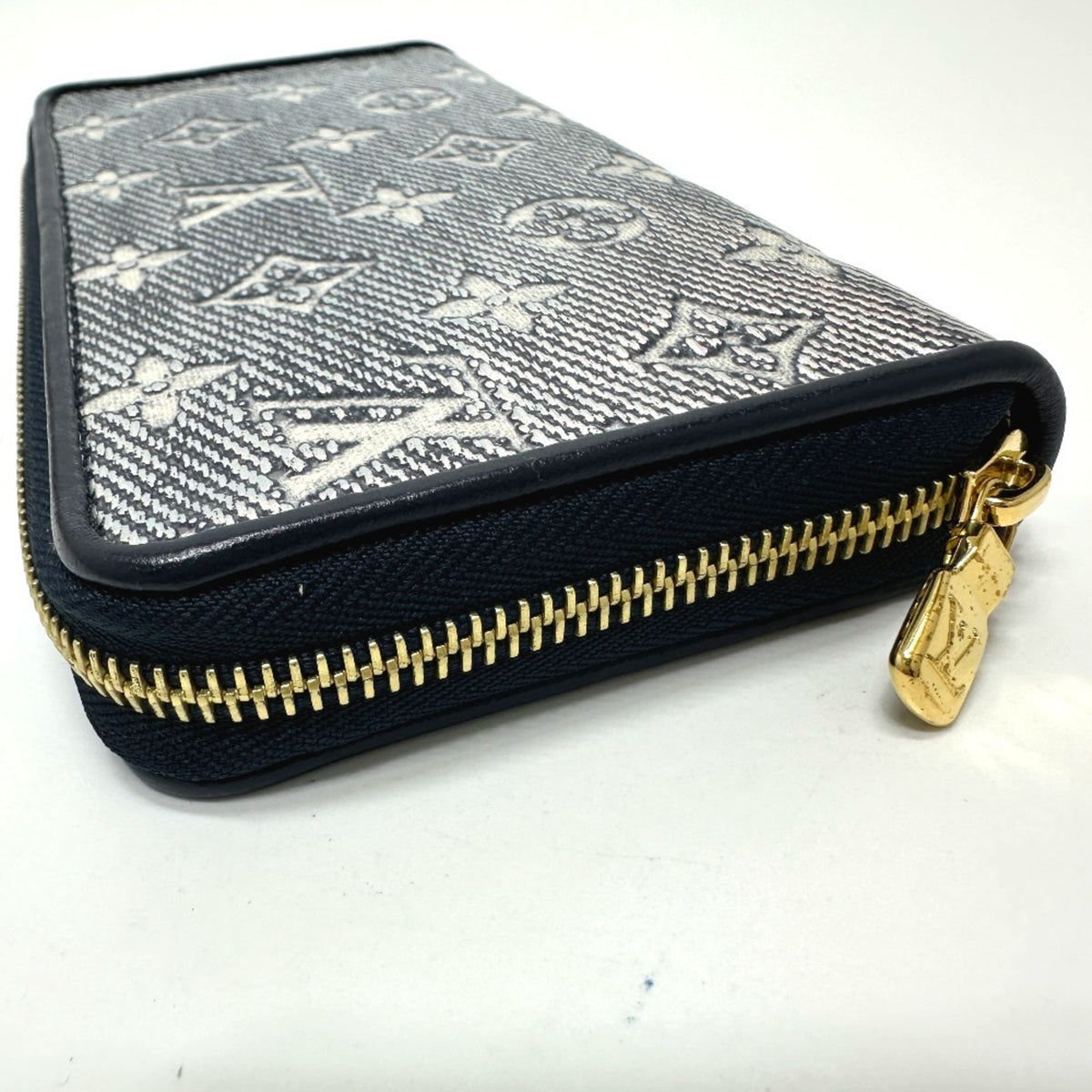 Louis Vuitton Monogram Galle Monogram Navy Monogram Coin Purse/Coin Case (Pre-Owned)