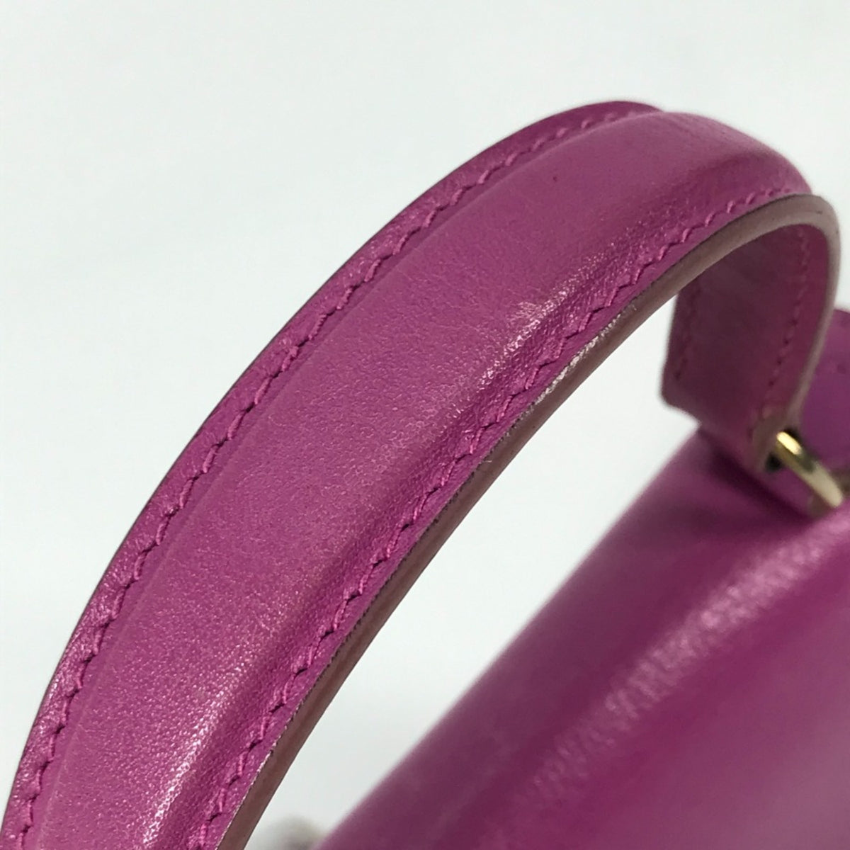 Celine Purple Leather Handbag (Pre-Owned)