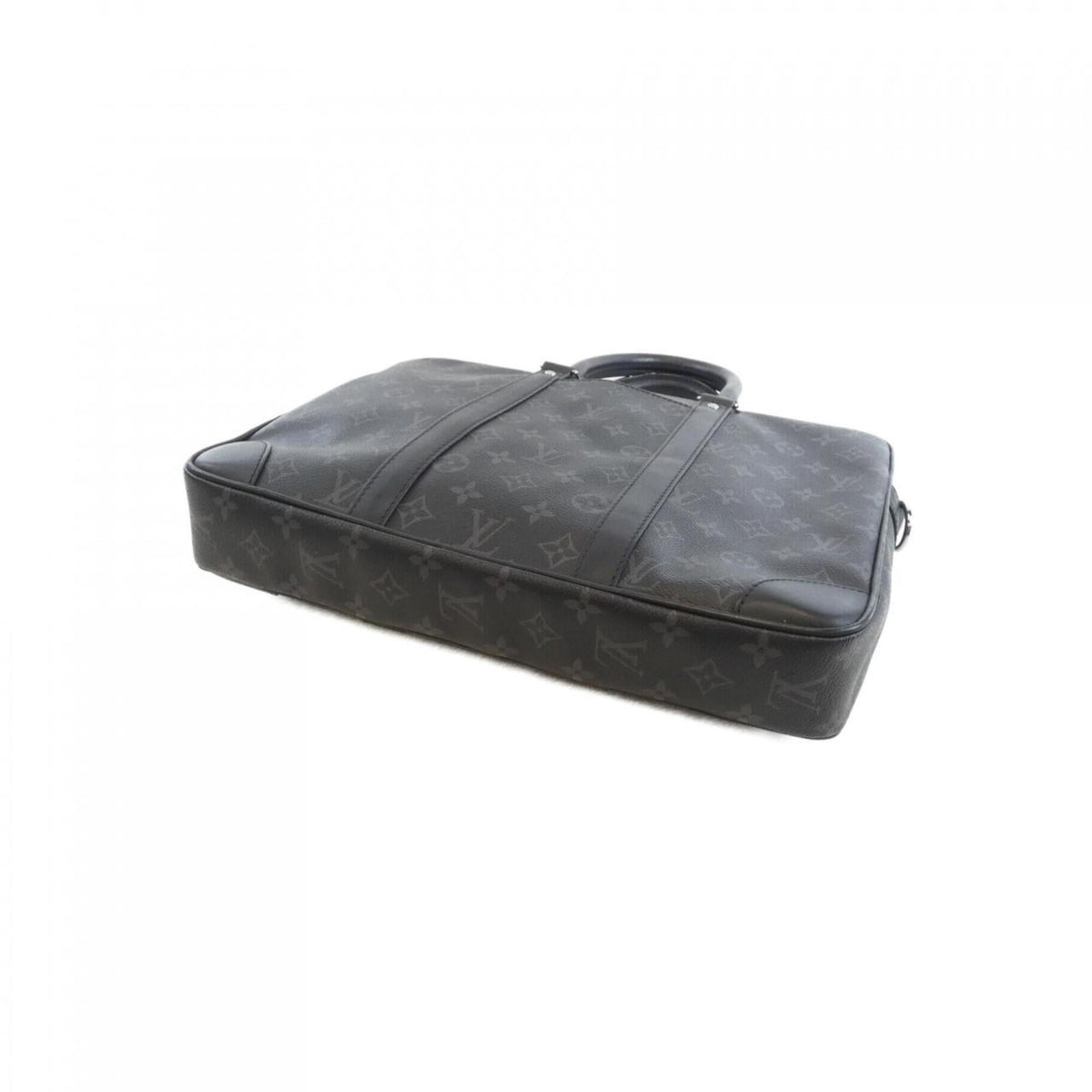 Louis Vuitton Black Coated Canvas Handbag (Pre-Owned)
