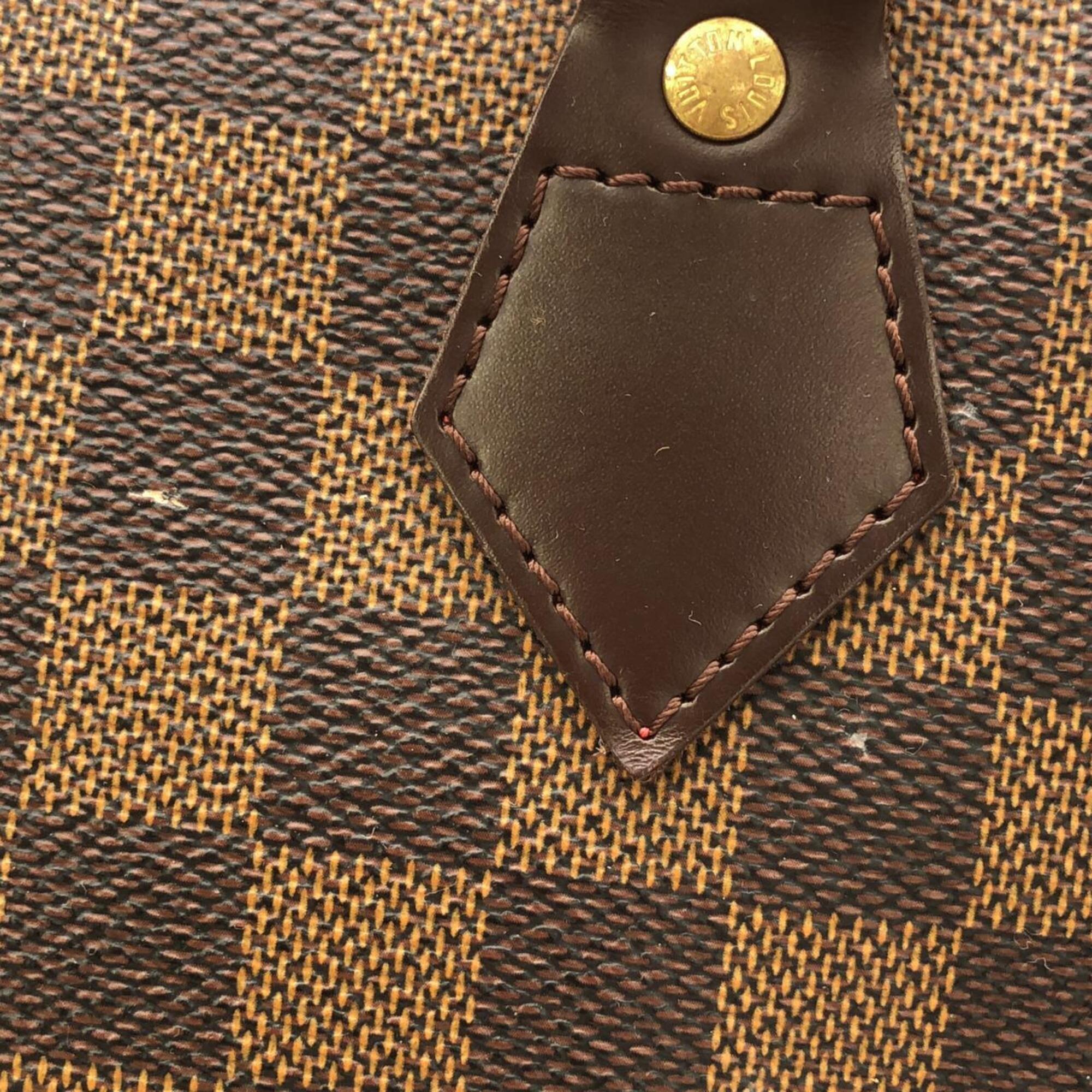 Louis Vuitton Damier Ebene Coated Canvas Boston Bag (Pre-Owned)