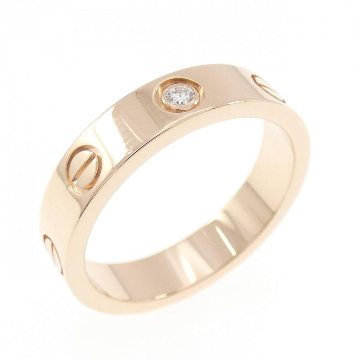 Cartier Pink Gold (18K) Band Ring (Pre-Owned)