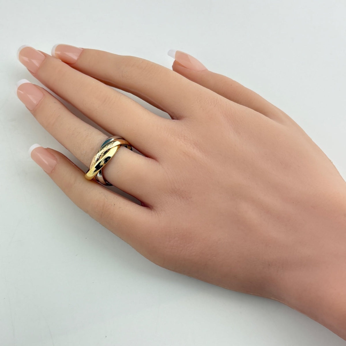 Cartier Yellow Gold (18K) Pink Gold (18K) White Gold (18K) Band Ring (Pre-Owned)