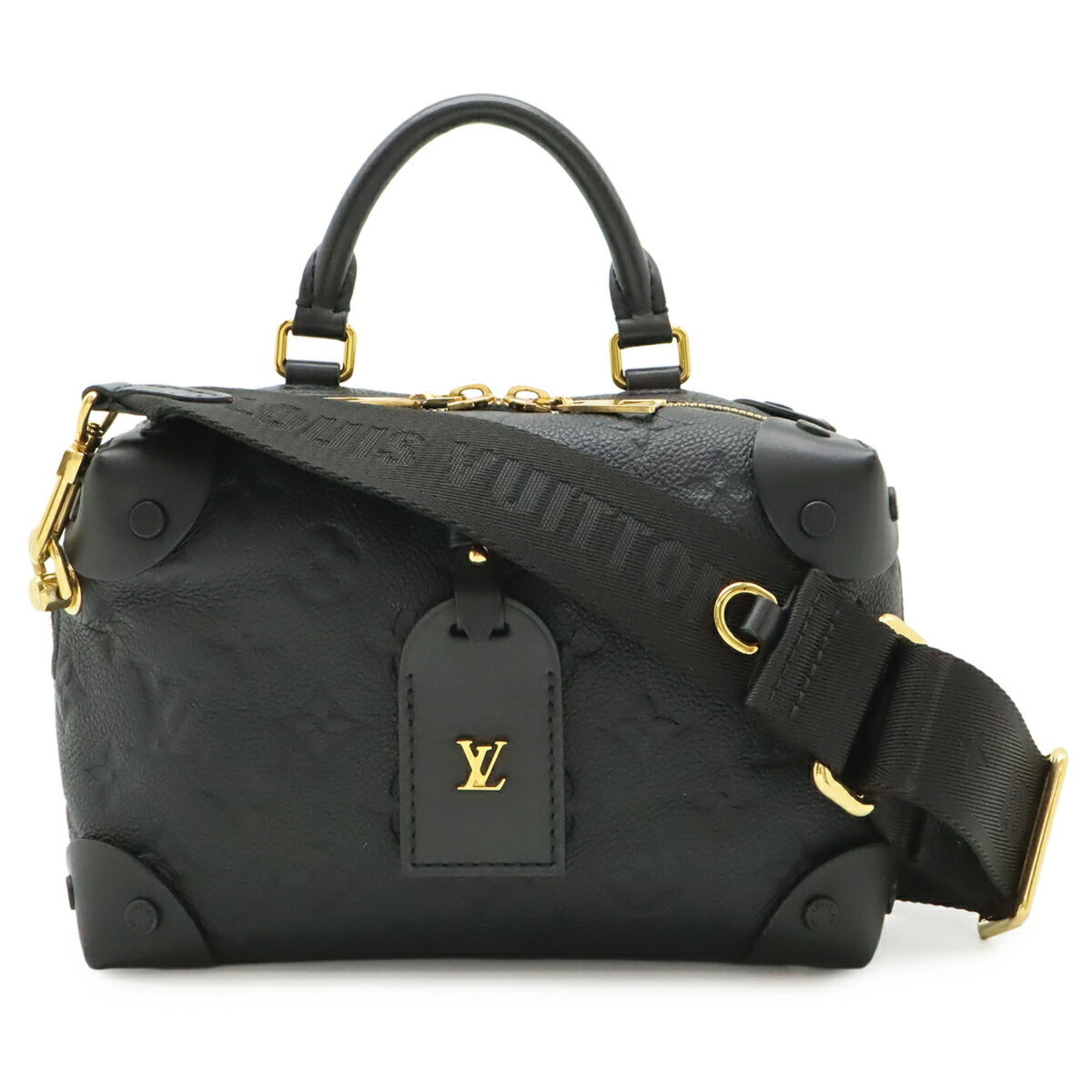 Louis Vuitton Noir Monogram Empreinte Handbag Shoulder Bag (Pre-Owned)