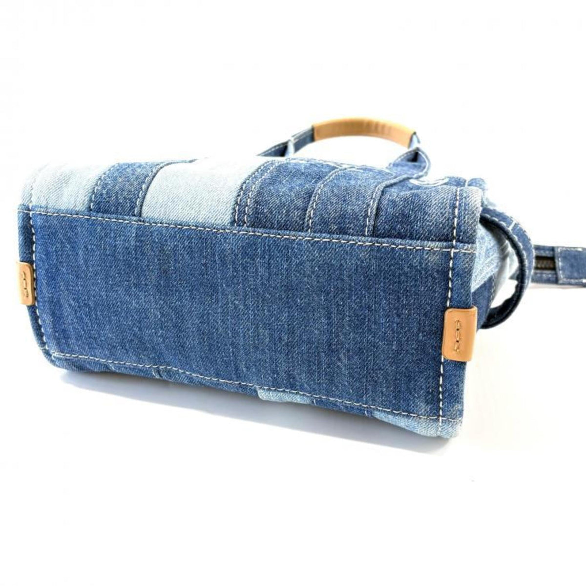 Marc Jacobs Blue Denim Handbag Shoulder Bag Tote Bag (Pre-Owned)