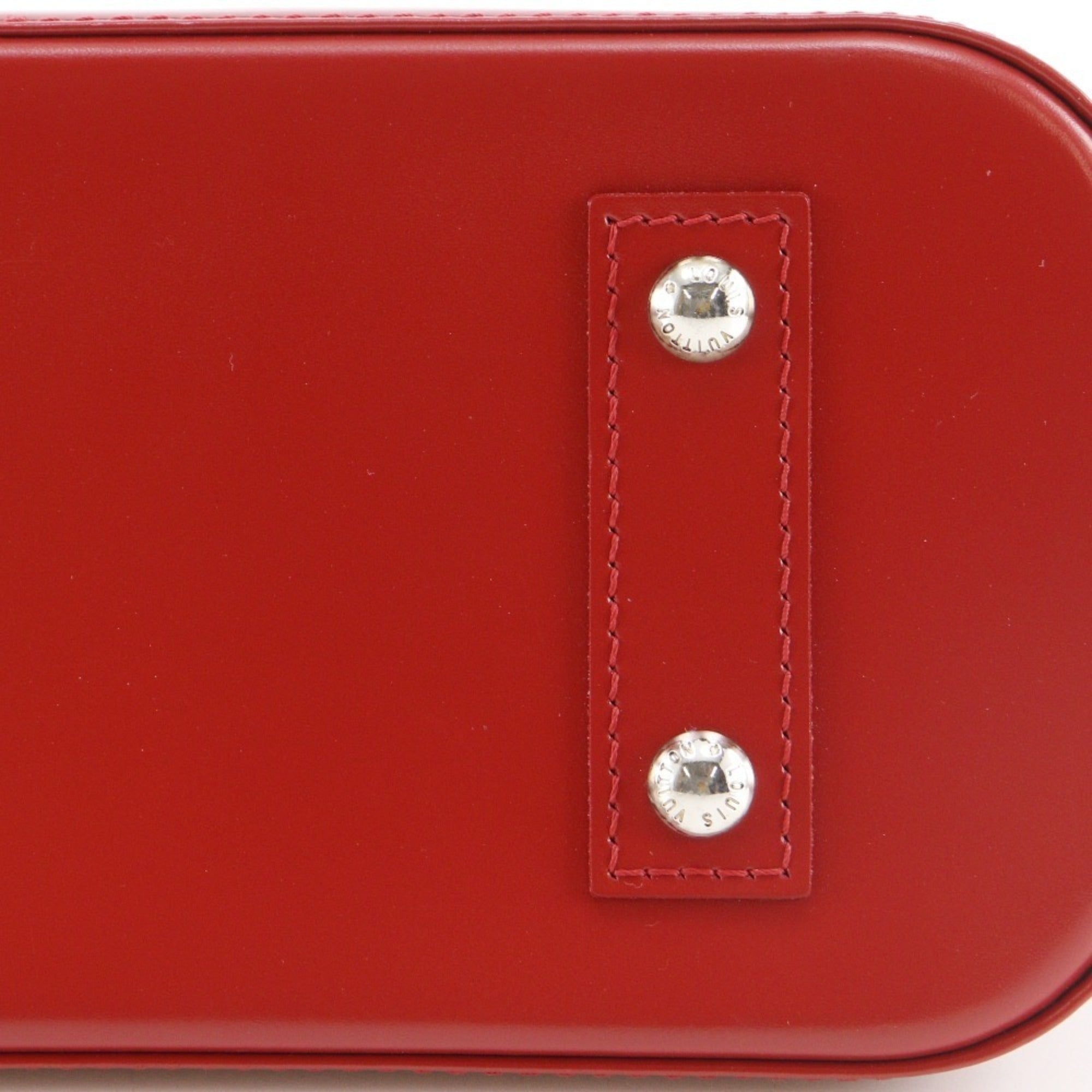 Louis Vuitton Red Color Epi Leather Handbag (Pre-Owned)