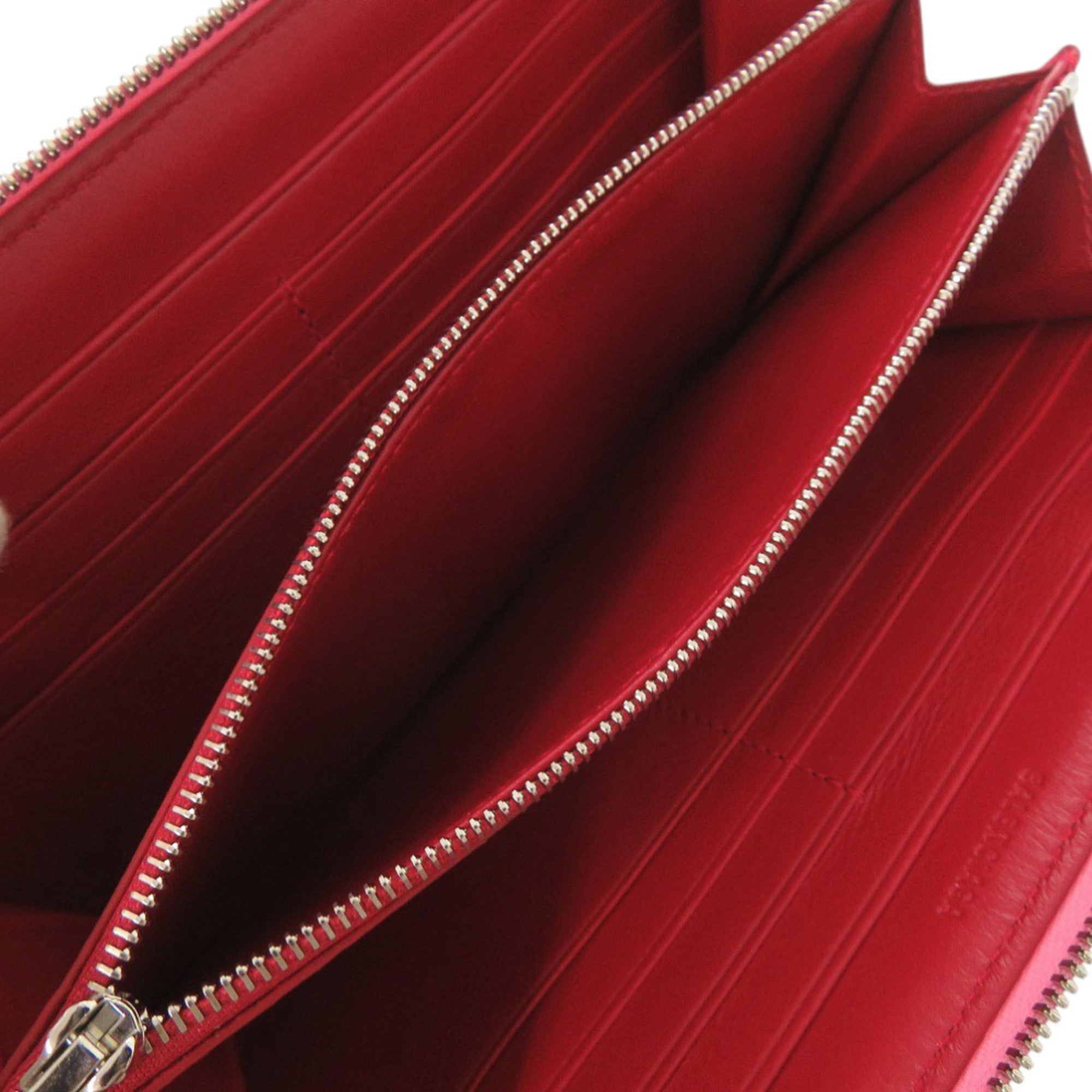 Balenciaga Pink Leather Long Wallet (Bi-Fold) (Pre-Owned)