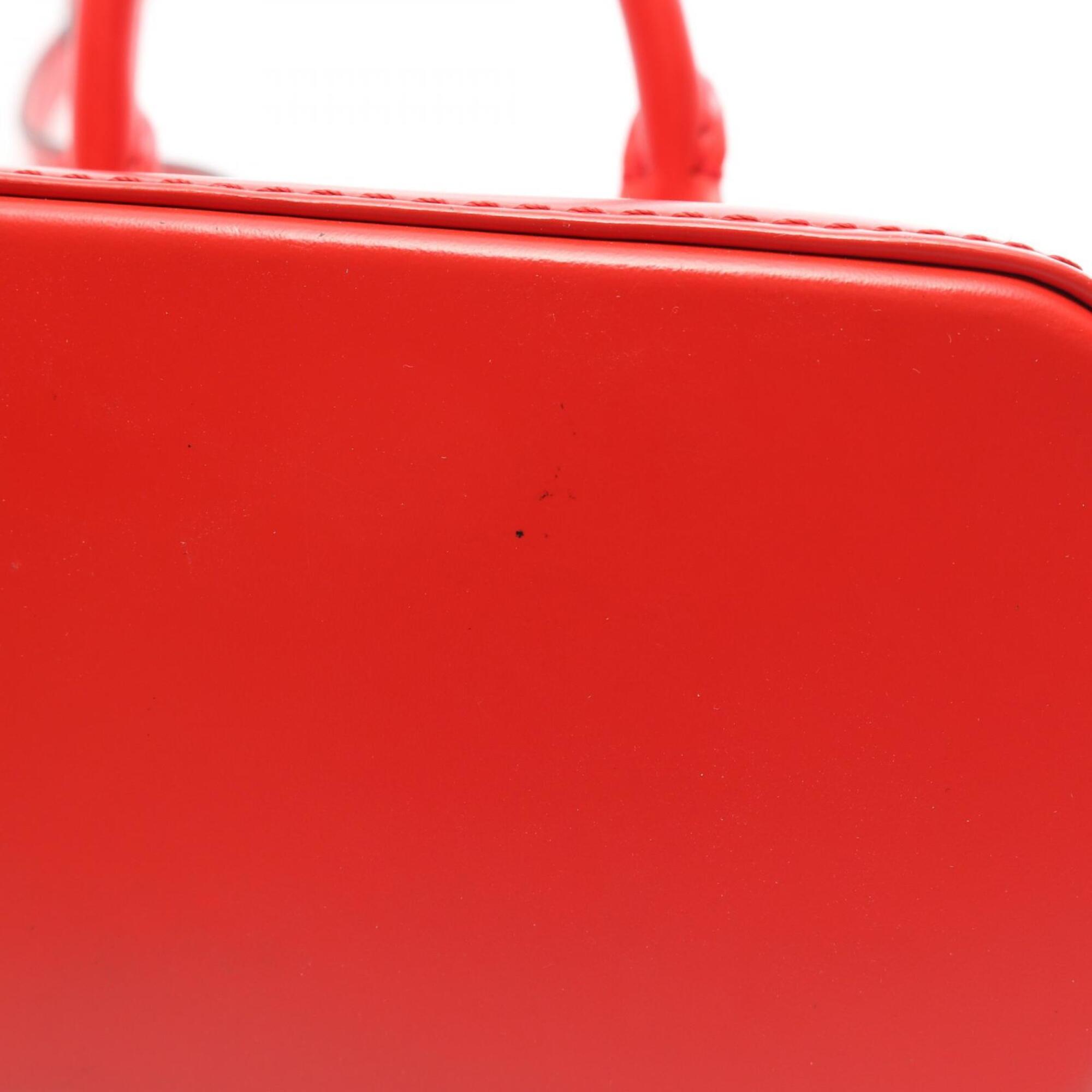 Louis Vuitton Coquelicots Red Color Leather Handbag Shoulder Bag (Pre-Owned)