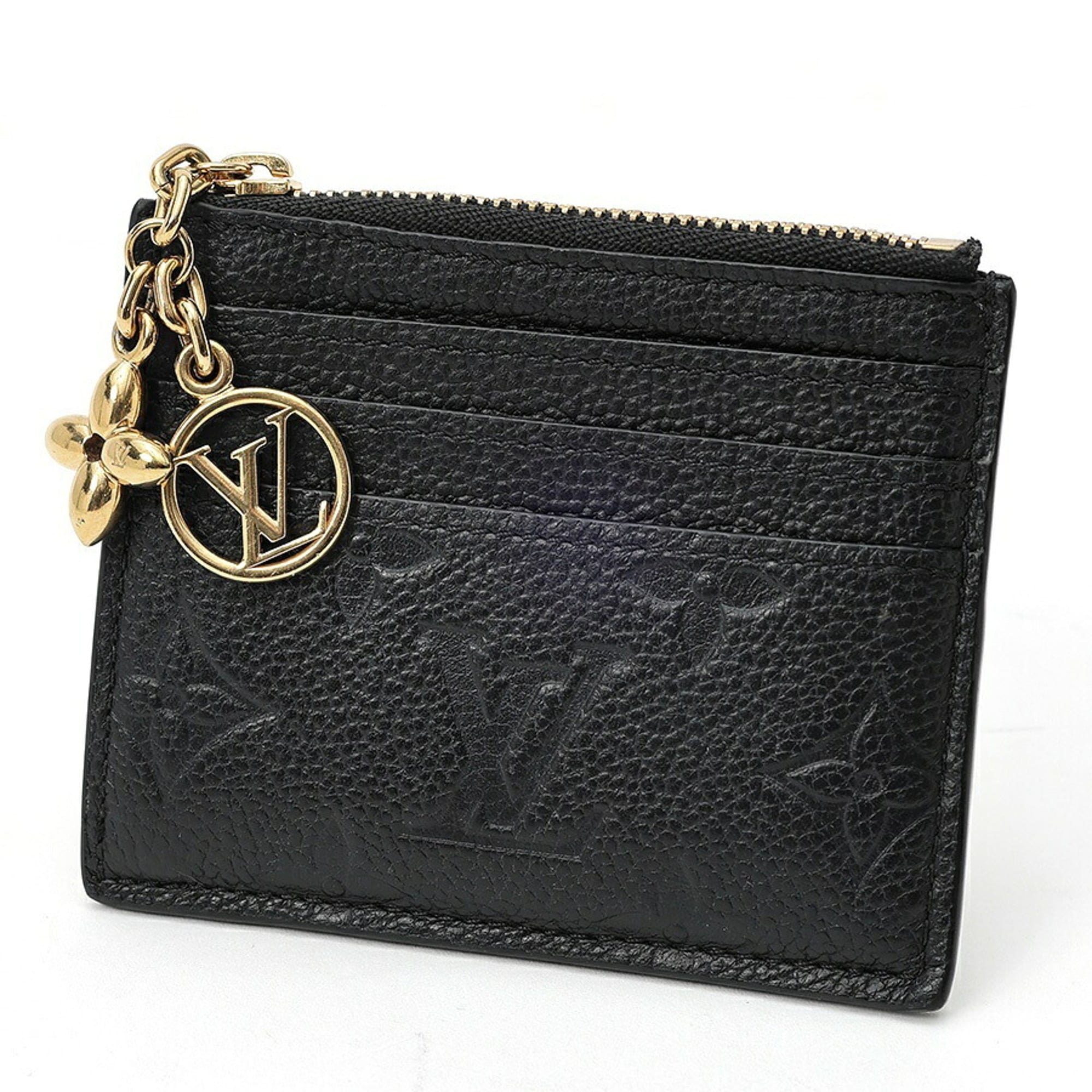 Louis Vuitton Black Monogram Empreinte Leather Coin Purse/Coin Case (Pre-Owned)