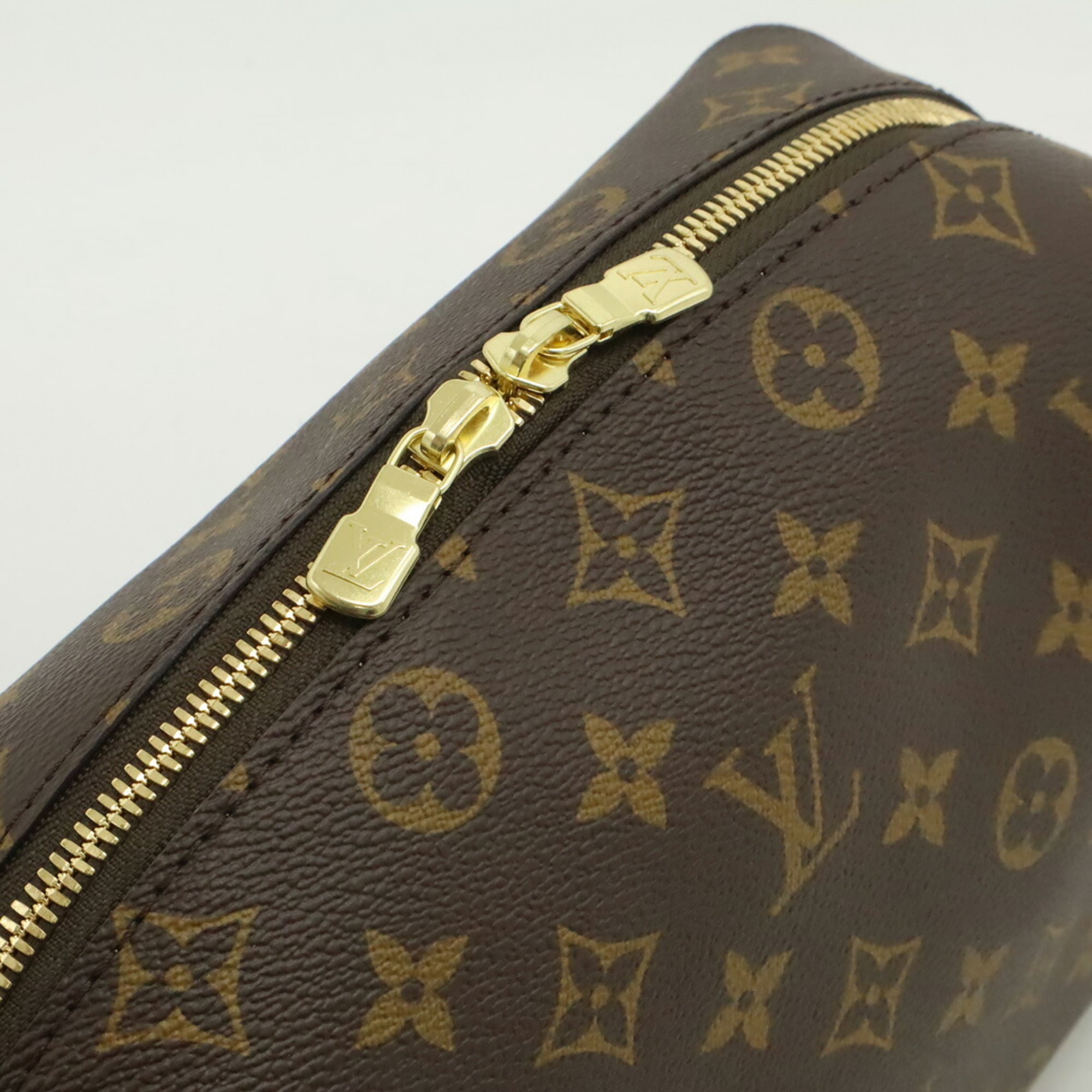 Louis Vuitton Brown Monogram Canvas Pvc Coated Canvas Pochette Pouch (Pre-Owned)