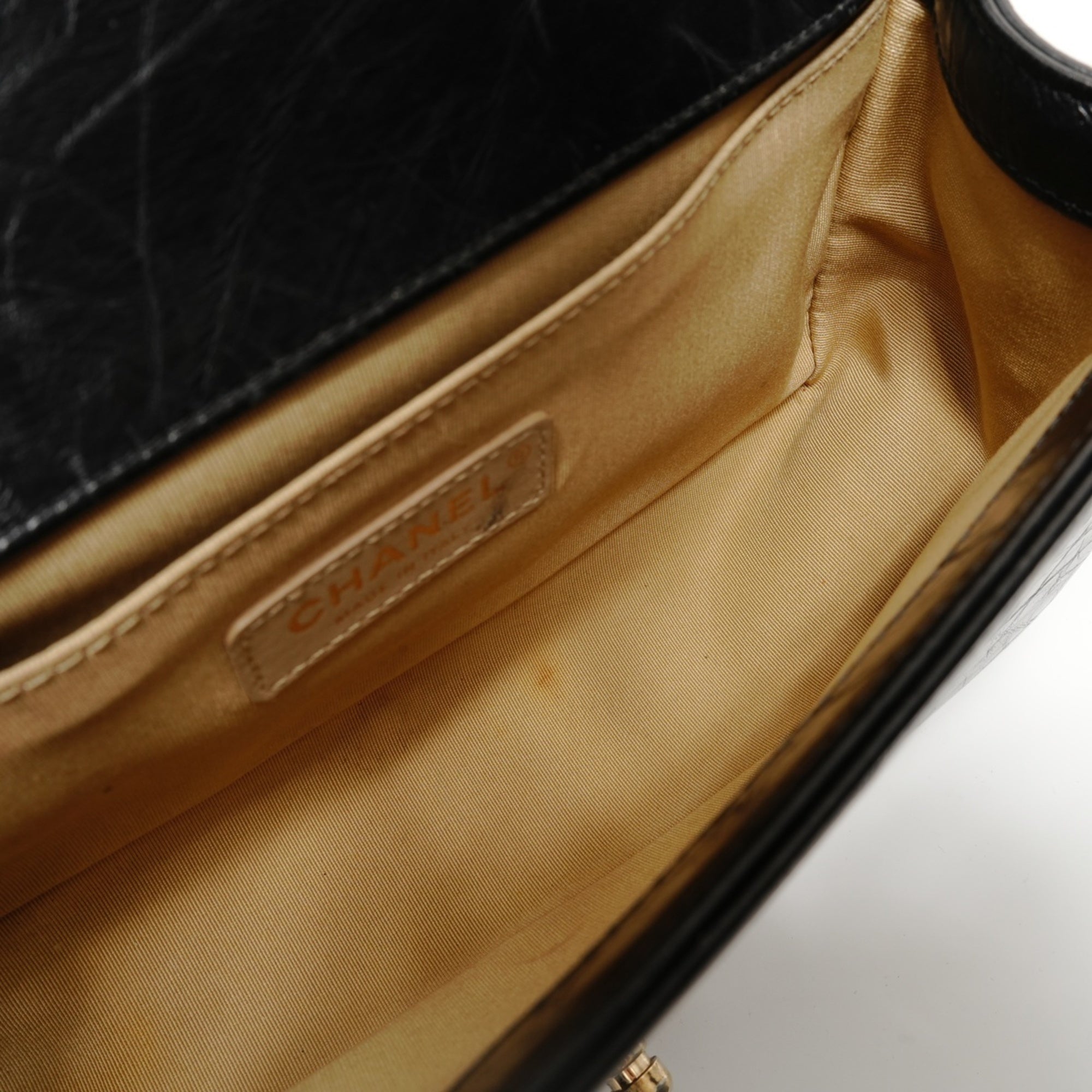 Chanel Boy Chanel Black Shoulder Bag (Pre-Owned)