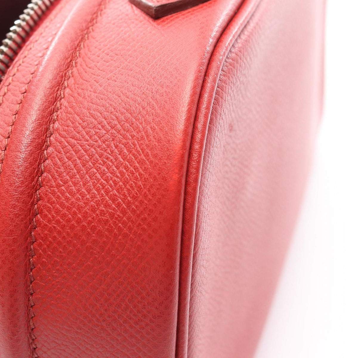 Hermes Red Color Epsom Leather Handbag (Pre-Owned)