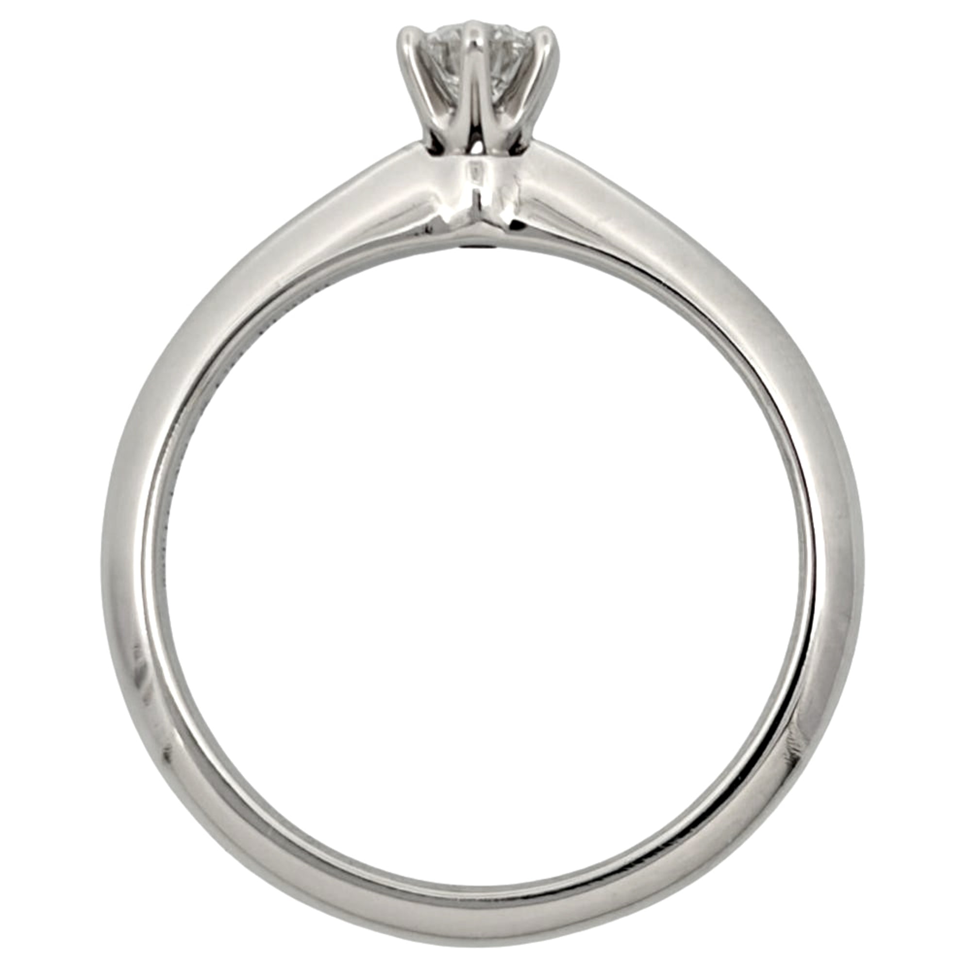Tiffany Platinum Platinum 950 Band Ring (Pre-Owned)