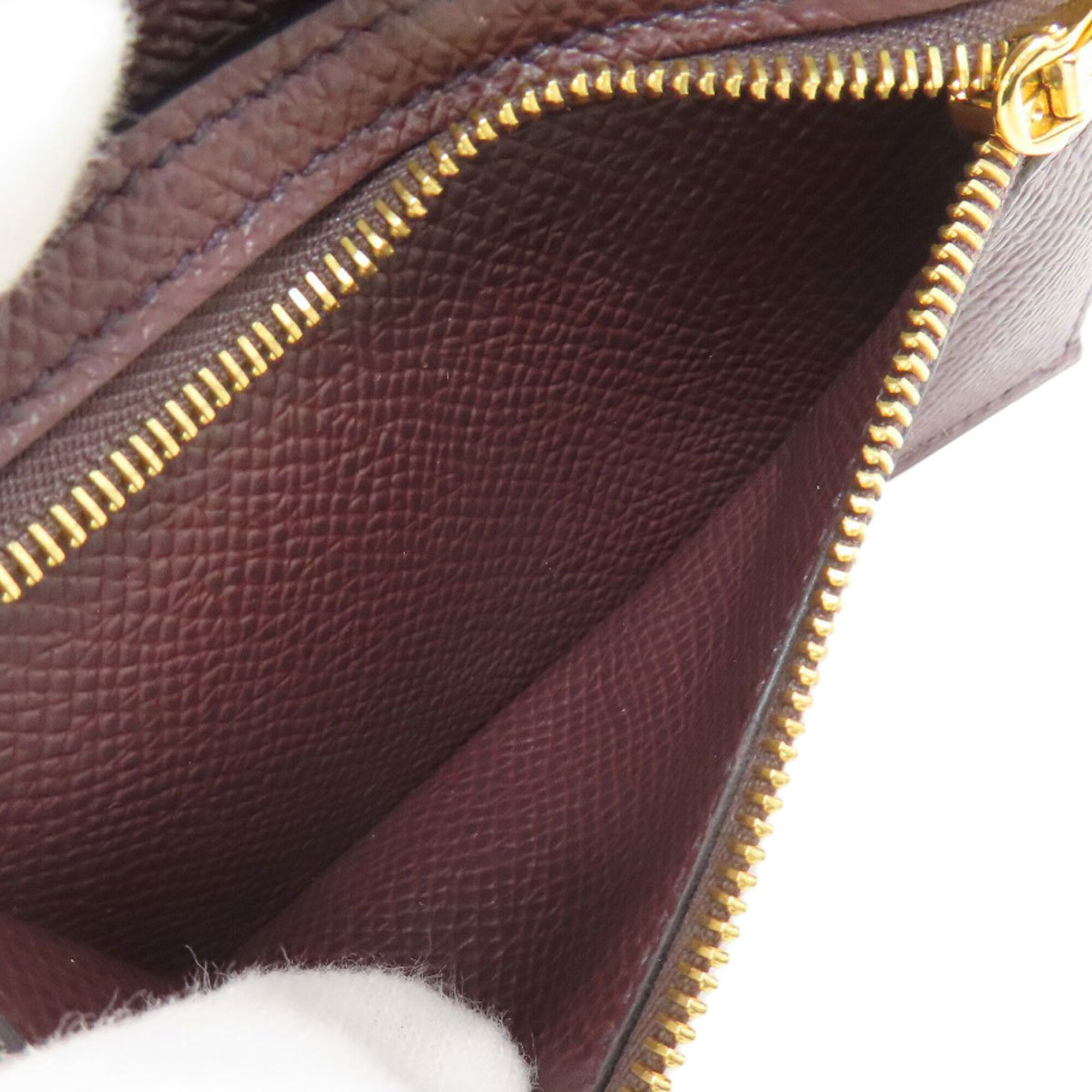 Hermes Bordeaux Epsom Leather Wallet (Bi-Fold) (Pre-Owned)