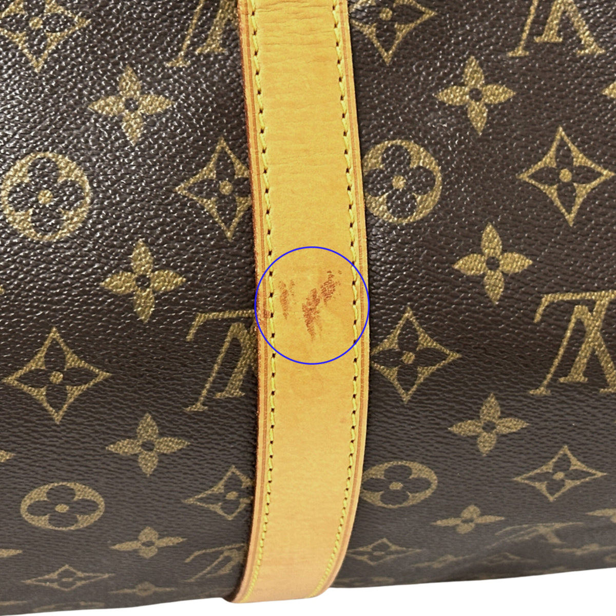 Louis Vuitton Brown Monogram Canvas Boston Bag (Pre-Owned)