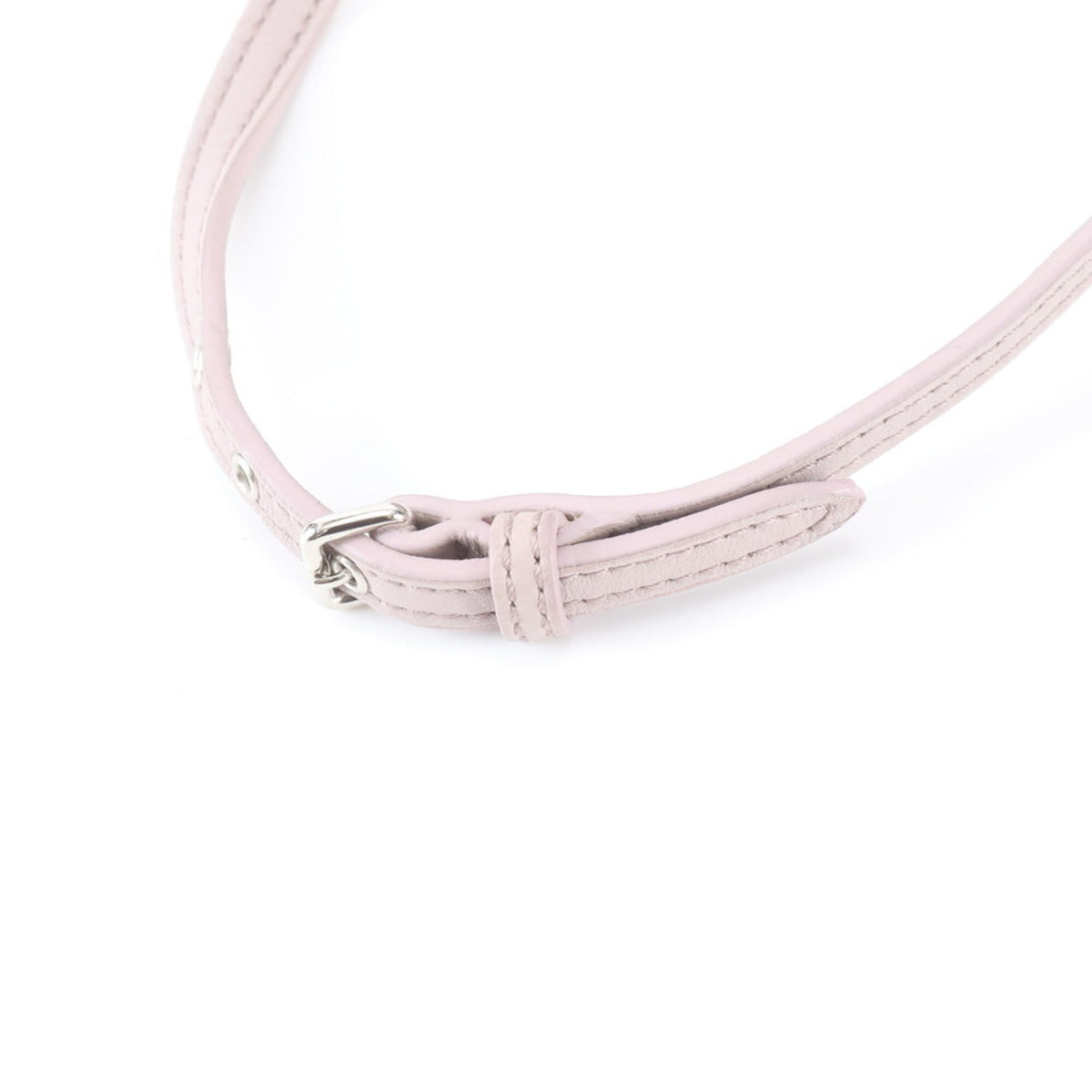 Miu Miu Pink Beige Leather Handbag Shoulder Bag (Pre-Owned)