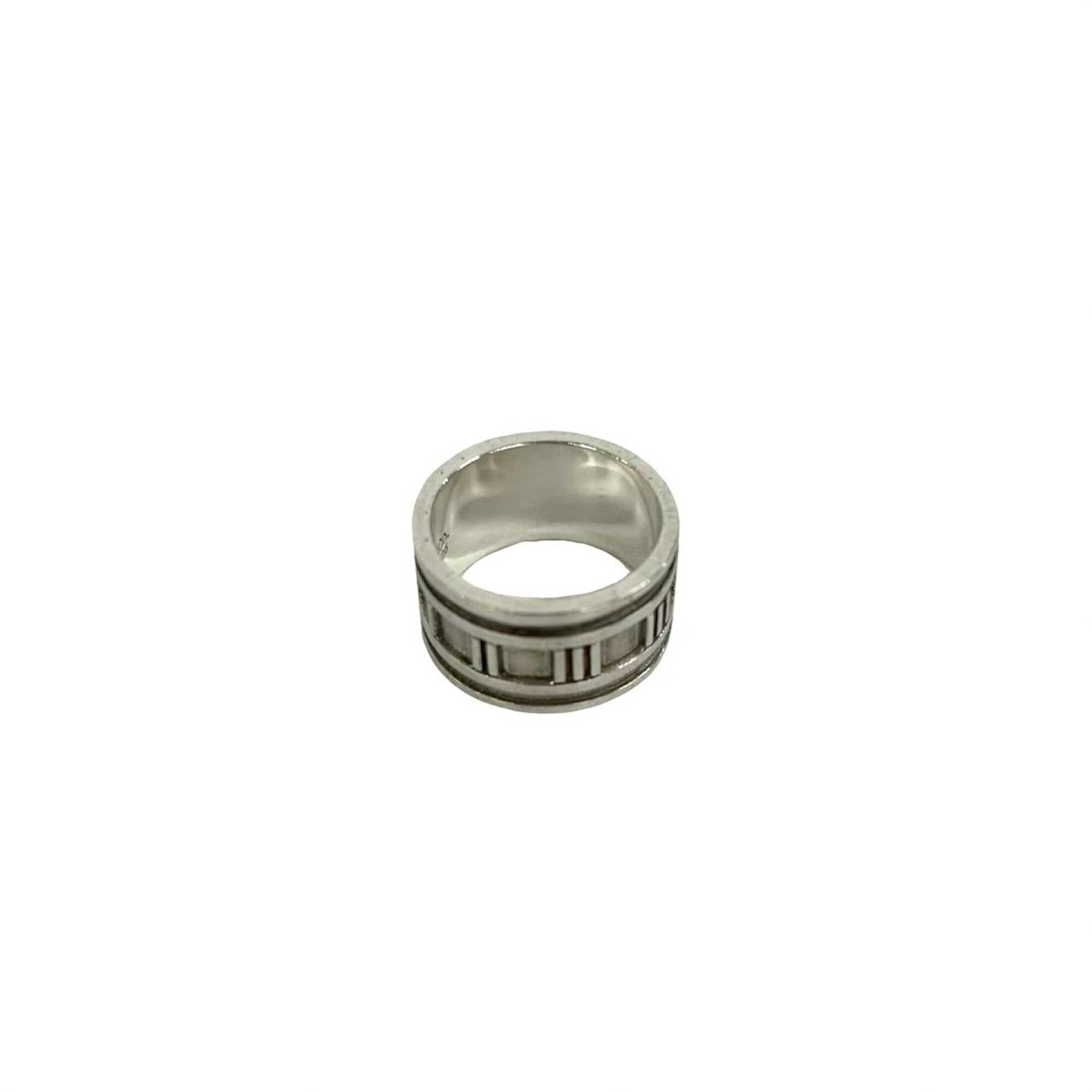 Tiffany Silver Silver 925 Band Ring (Pre-Owned)
