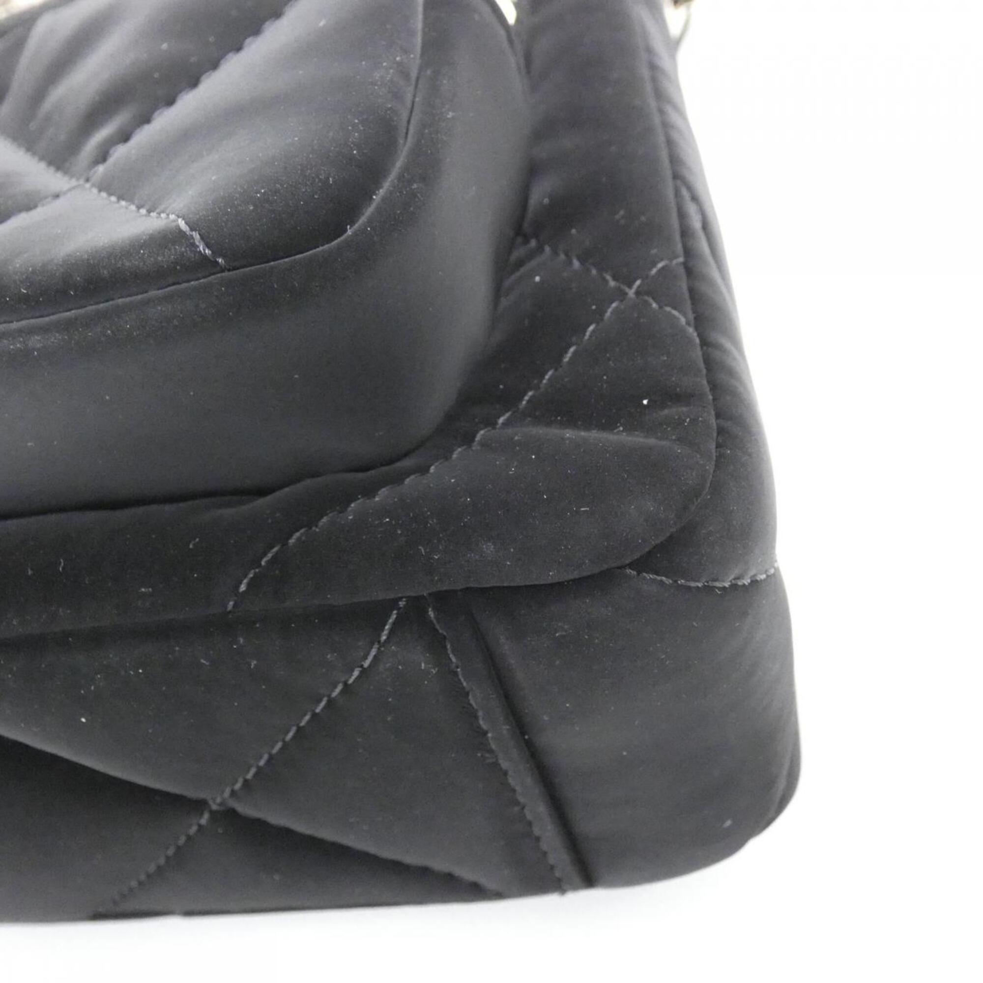 Chanel Black Handbag Shoulder Bag (Pre-Owned)