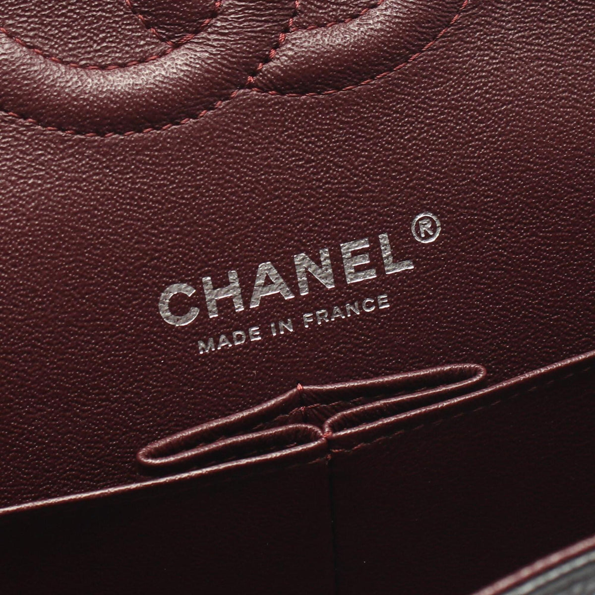 Chanel Black Grained Calfskin Handbag Shoulder Bag (Pre-Owned)