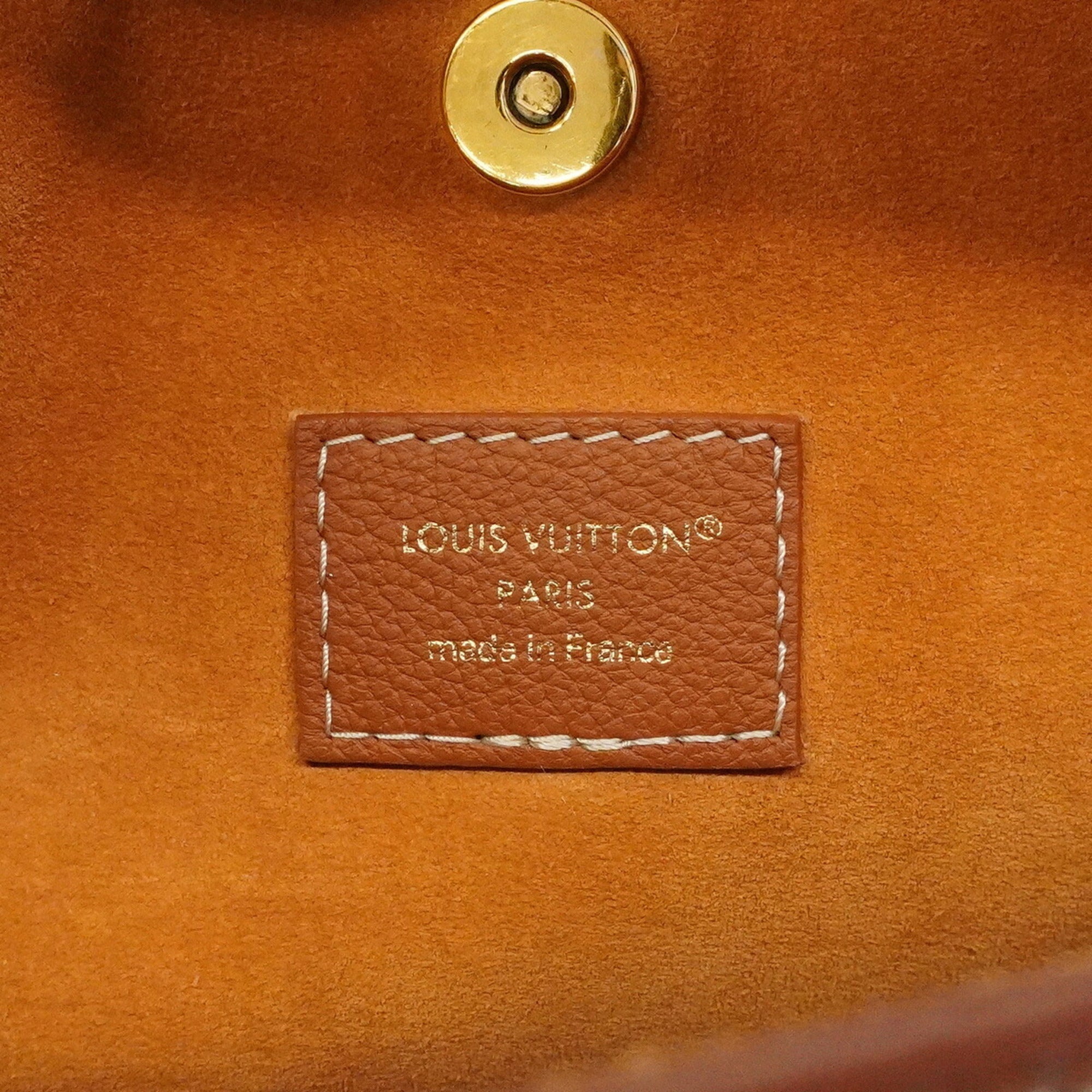 Louis Vuitton Cognac Handbag (Pre-Owned)
