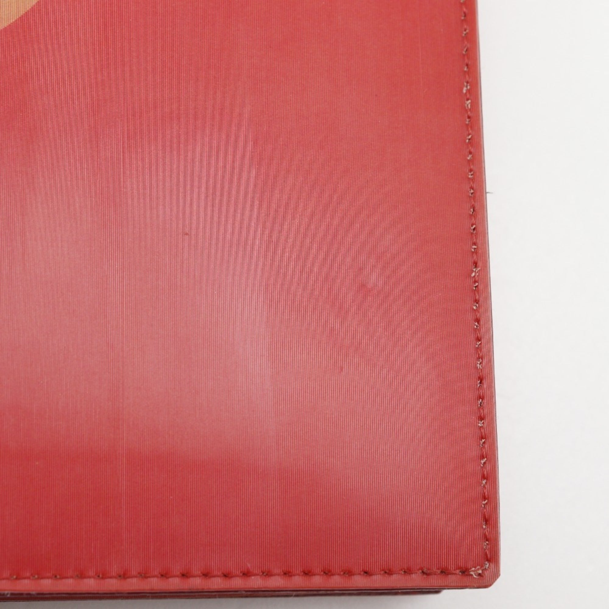 Chanel Red Color Vinyl Shoulder Bag (Pre-Owned)