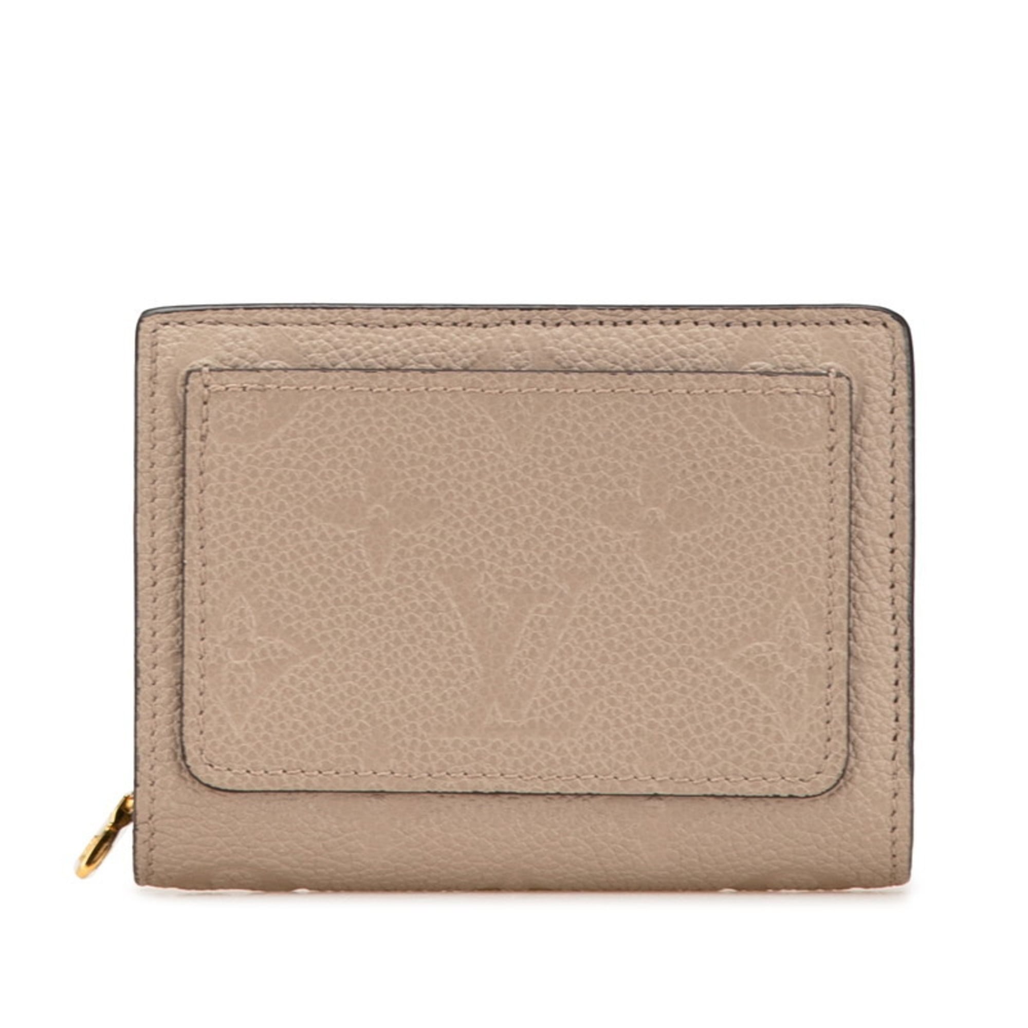 Louis Vuitton Beige Tourterelle Leather Wallet (Bi-Fold) (Pre-Owned)