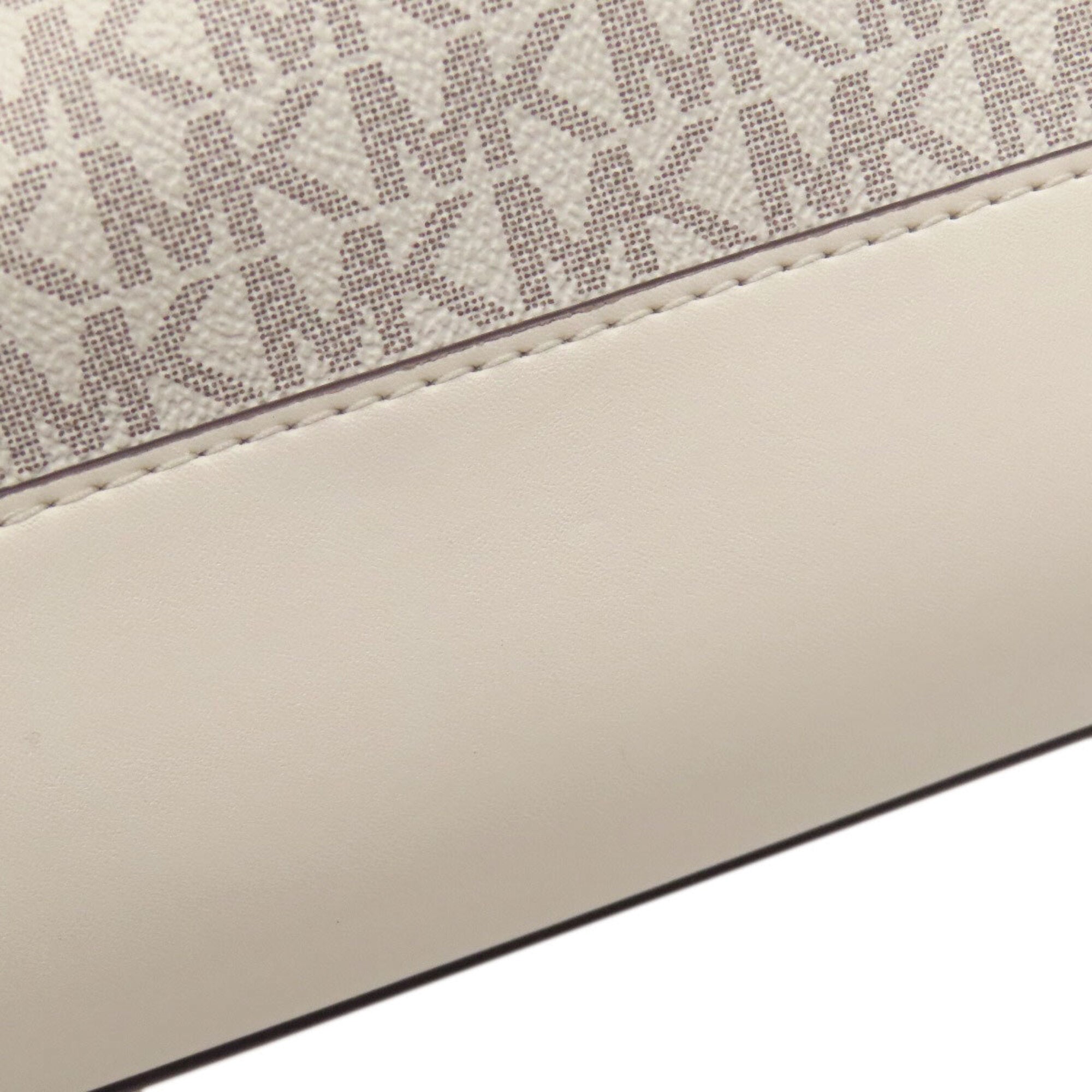 Michael Kors White Pvc Tote Bag (Pre-Owned)