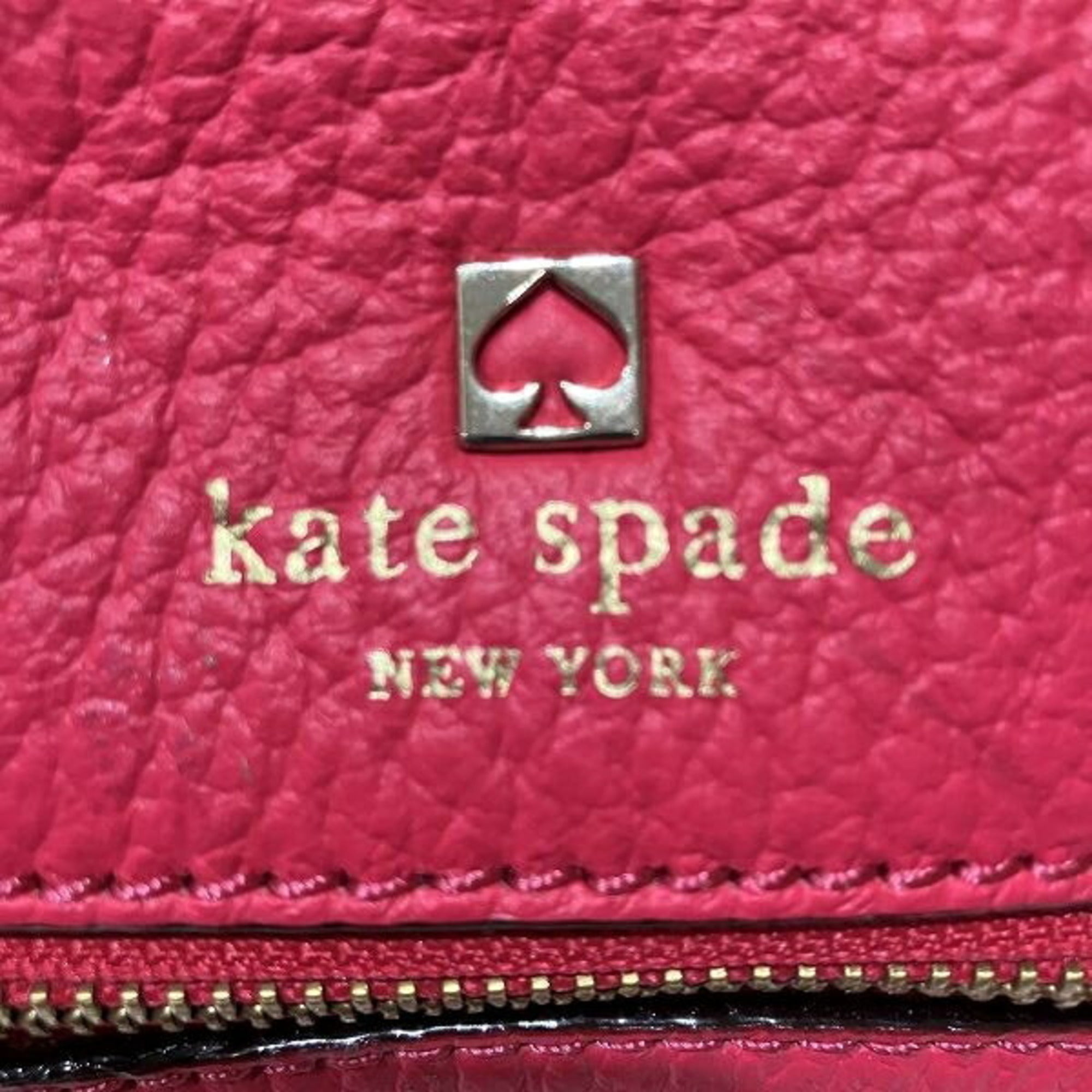 Kate Spade Pink Leather Handbag Shoulder Bag (Pre-Owned)