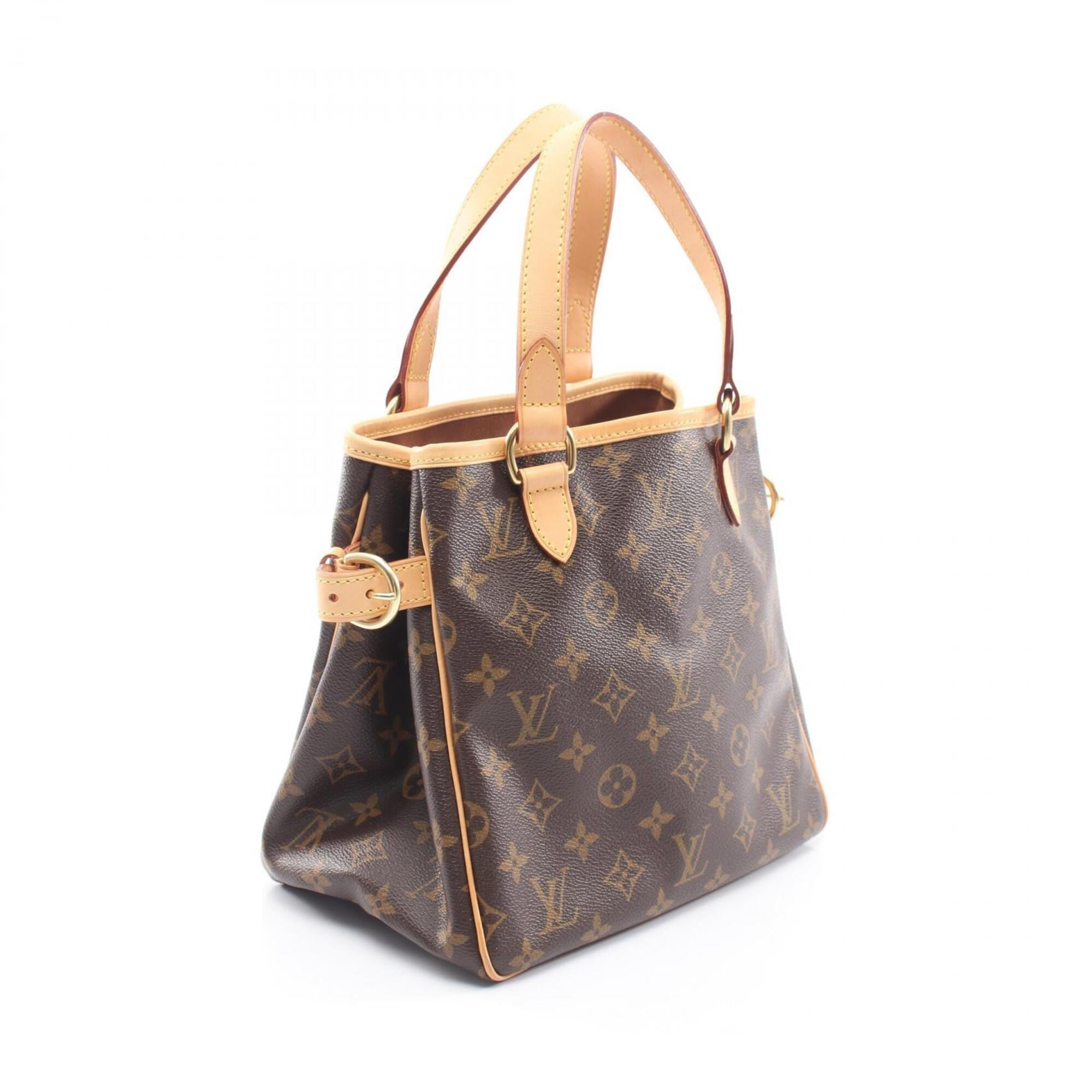 Louis Vuitton Brown Coated Canvas Leather Handbag (Pre-Owned)
