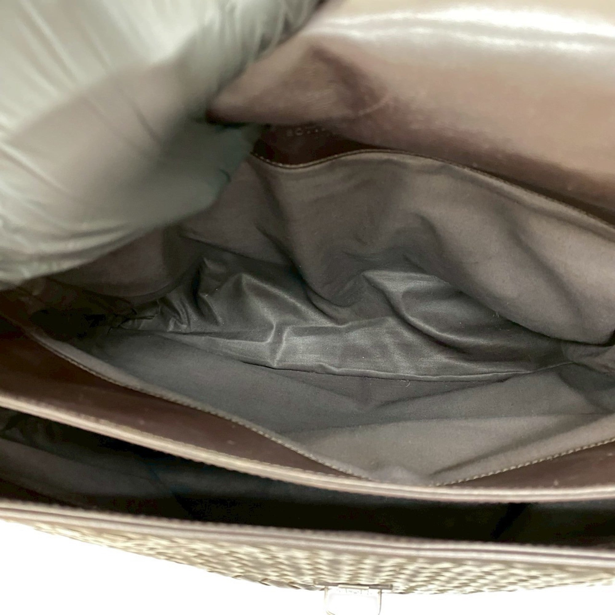 Bottega Veneta Brown Leather Briefcase (Pre-Owned)