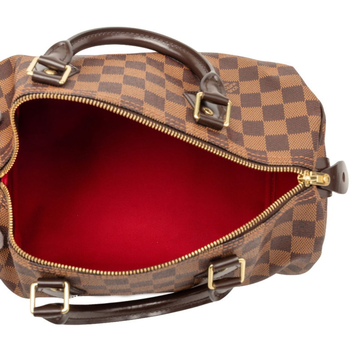 Louis Vuitton Brown Pvc Leather Boston Bag Handbag (Pre-Owned)