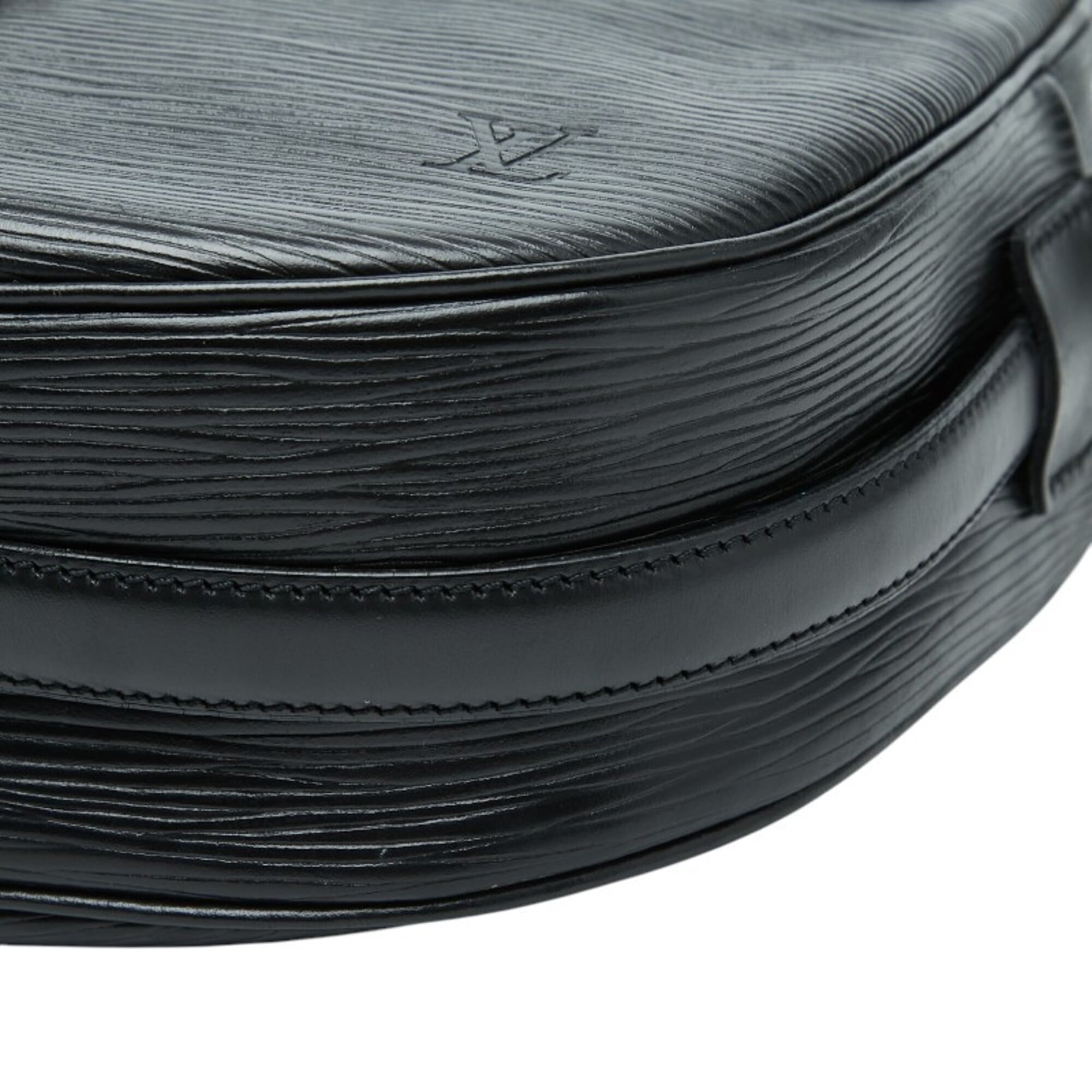 Louis Vuitton Black Noir Leather Shoulder Bag (Pre-Owned)