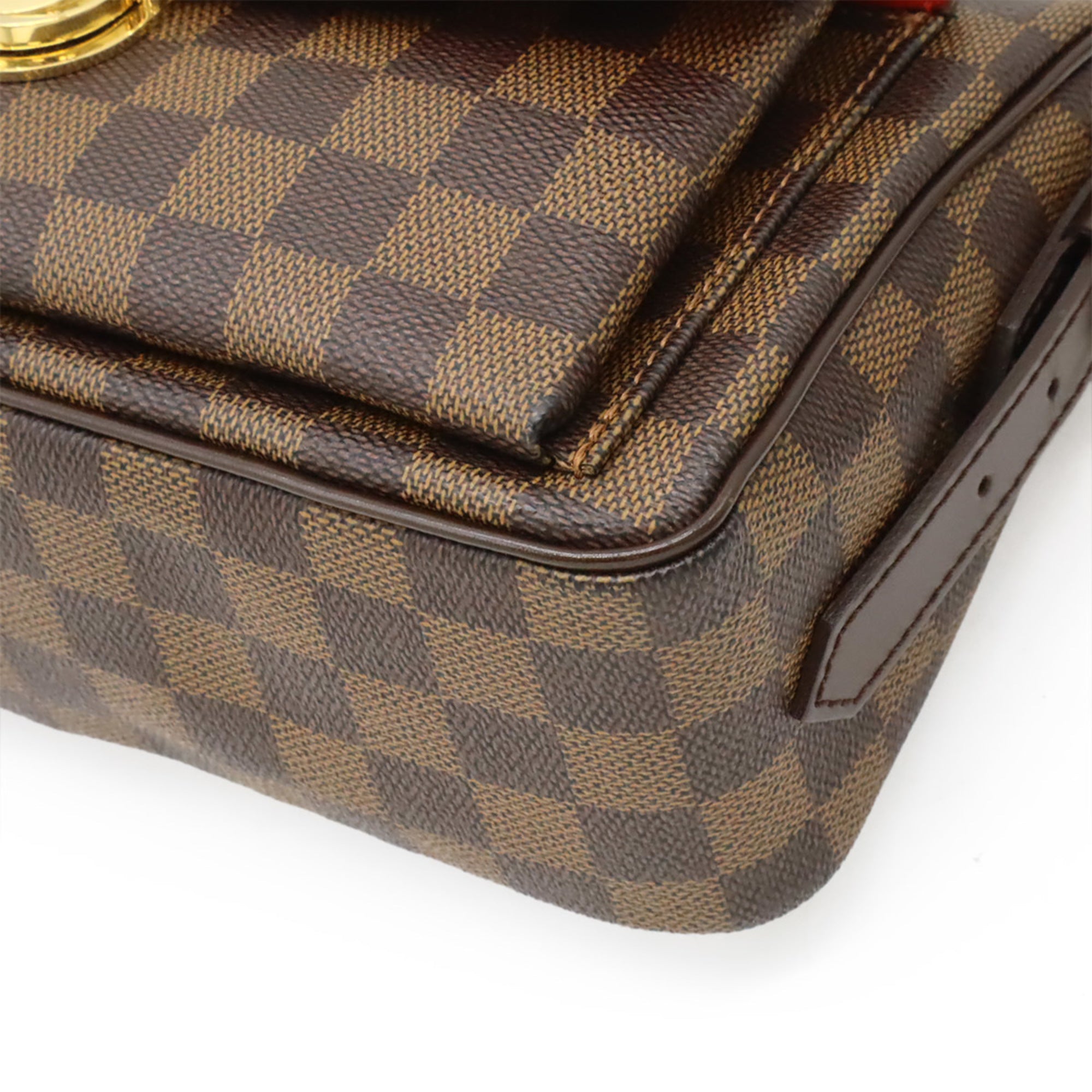 Louis Vuitton Brown Pvc Shoulder Bag (Pre-Owned)
