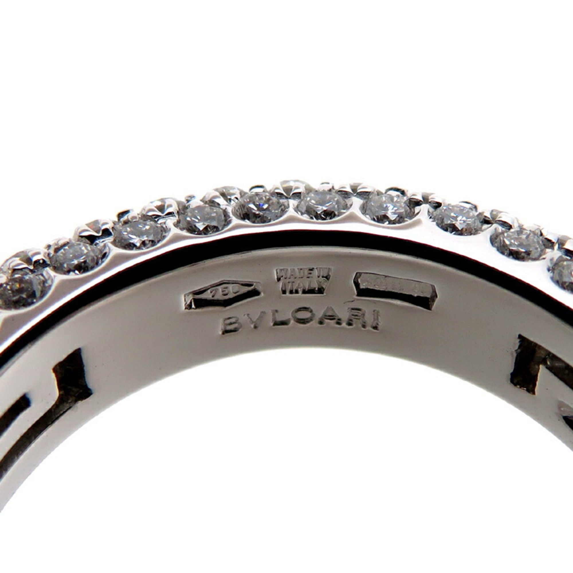 Bvlgari White Gold (18K) Band Ring (Pre-Owned)