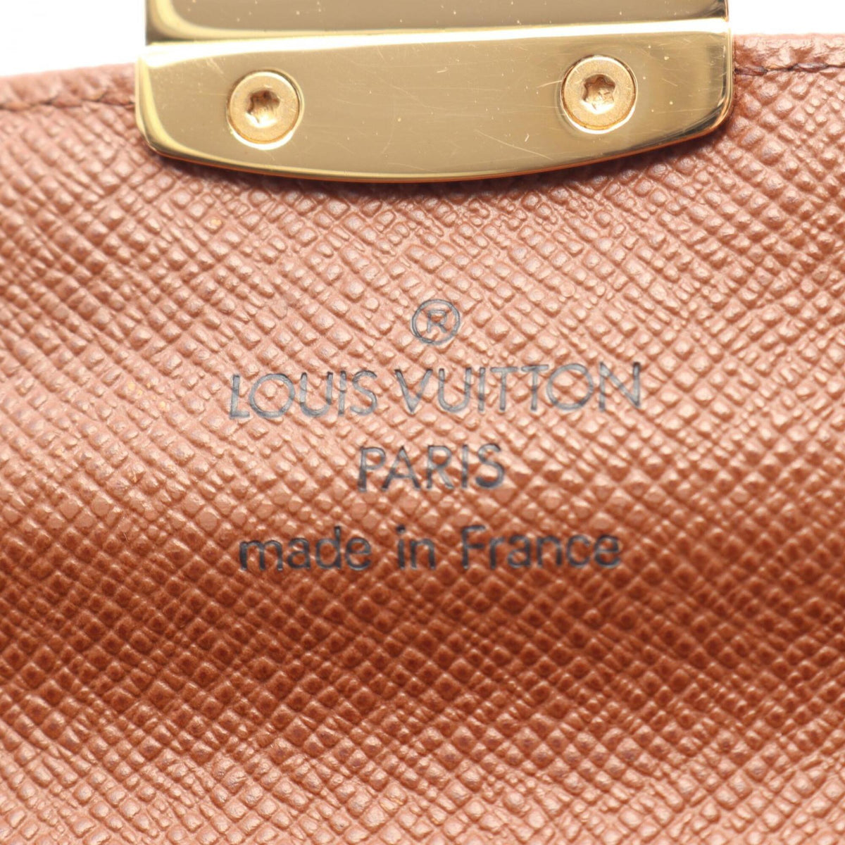 Louis Vuitton Brown Leather Pvc Wallet (Bi-Fold) (Pre-Owned)