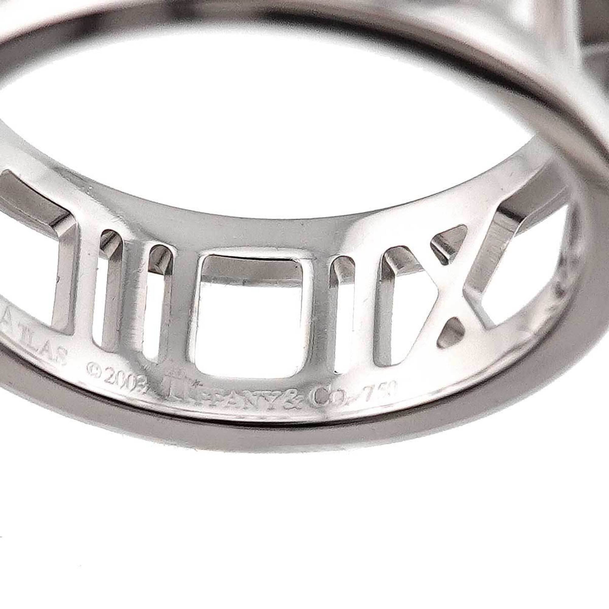 Tiffany White Gold (18K) Band Ring (Pre-Owned)