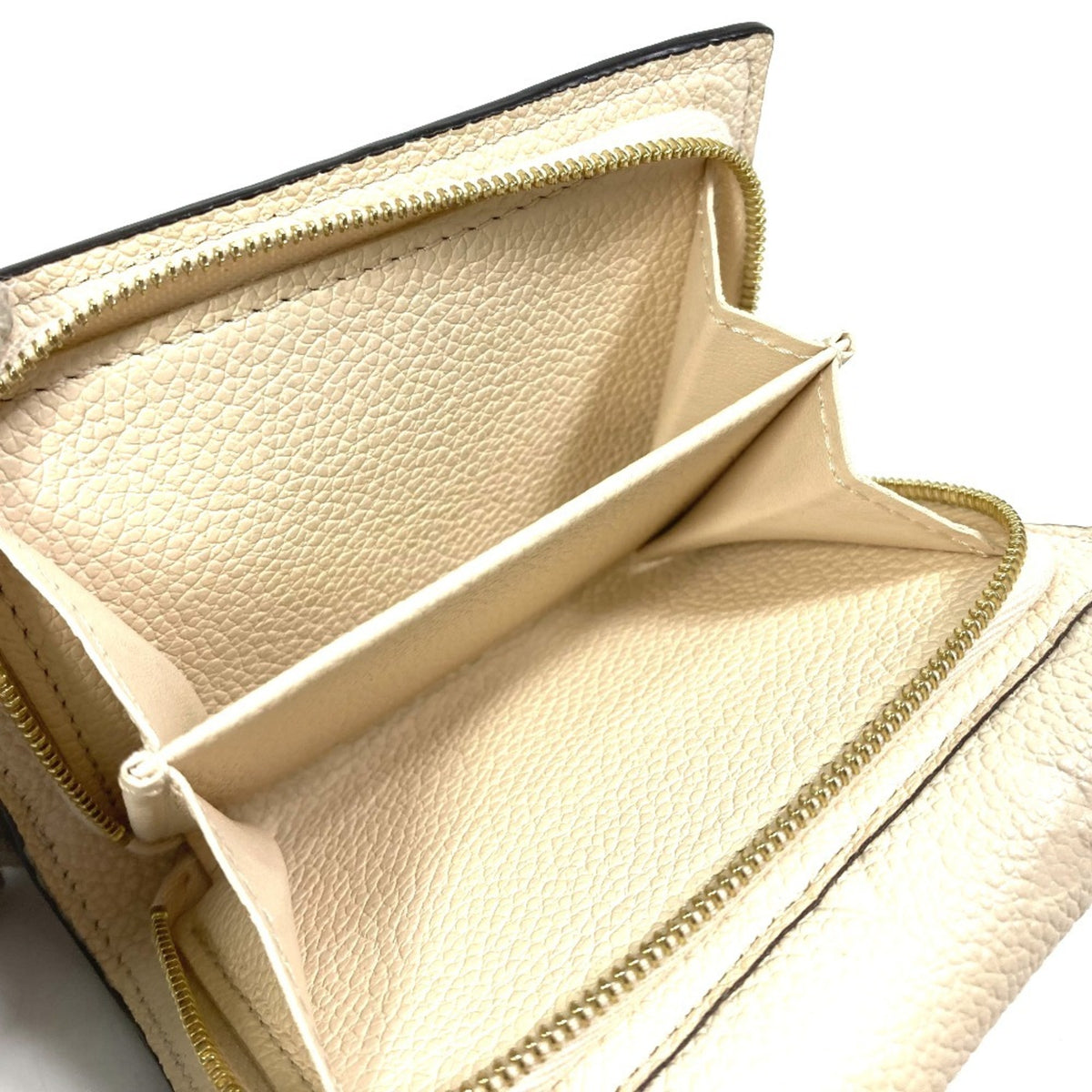 Louis Vuitton Monogram Empreinte Monogram Empreinte Wallet (Tri-Fold) (Pre-Owned)