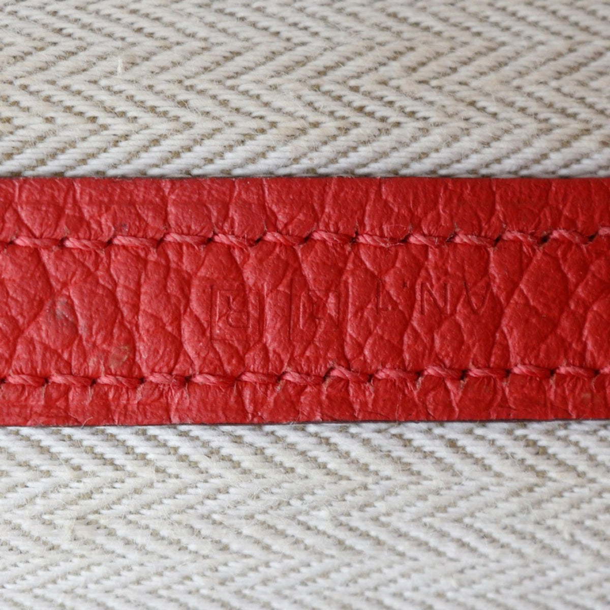 Hermes Red Color Negonda Leather Tote Bag (Pre-Owned)