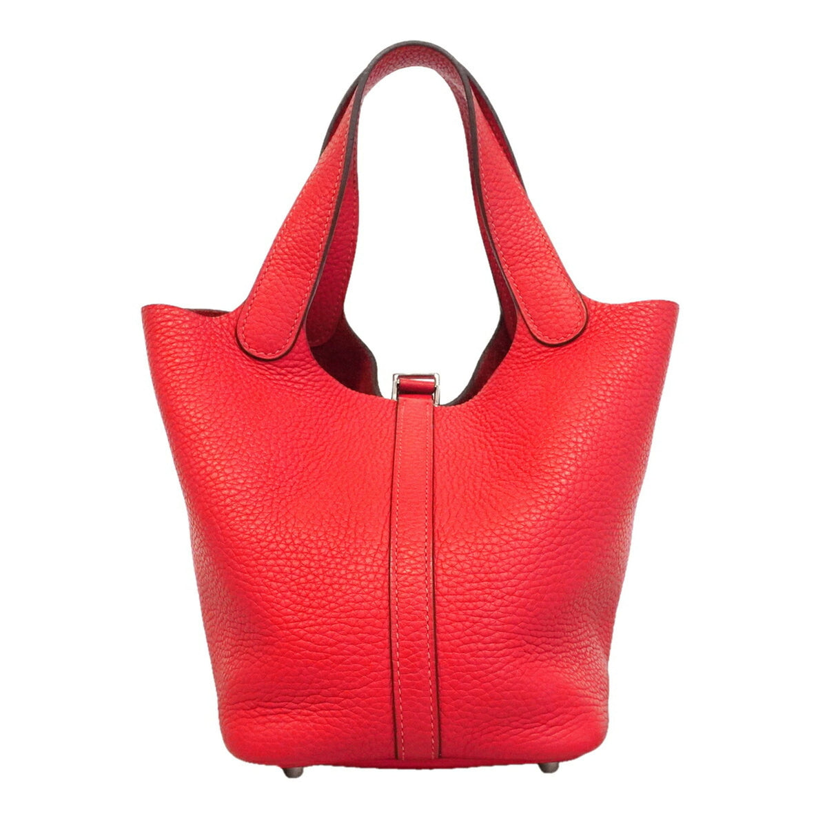 Hermes Bougainvillier Taurillon Clemence Leather Handbag (Pre-Owned)
